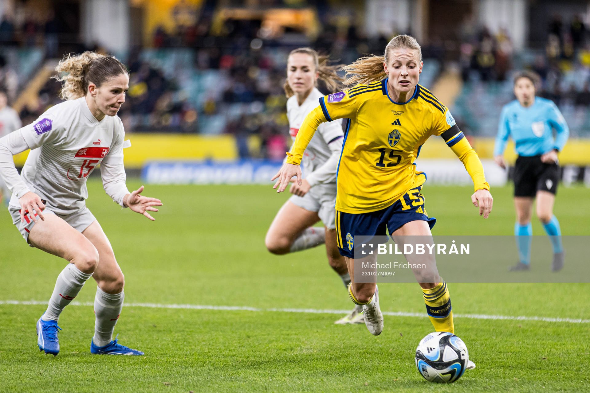 Anna Anvegård of Sweden