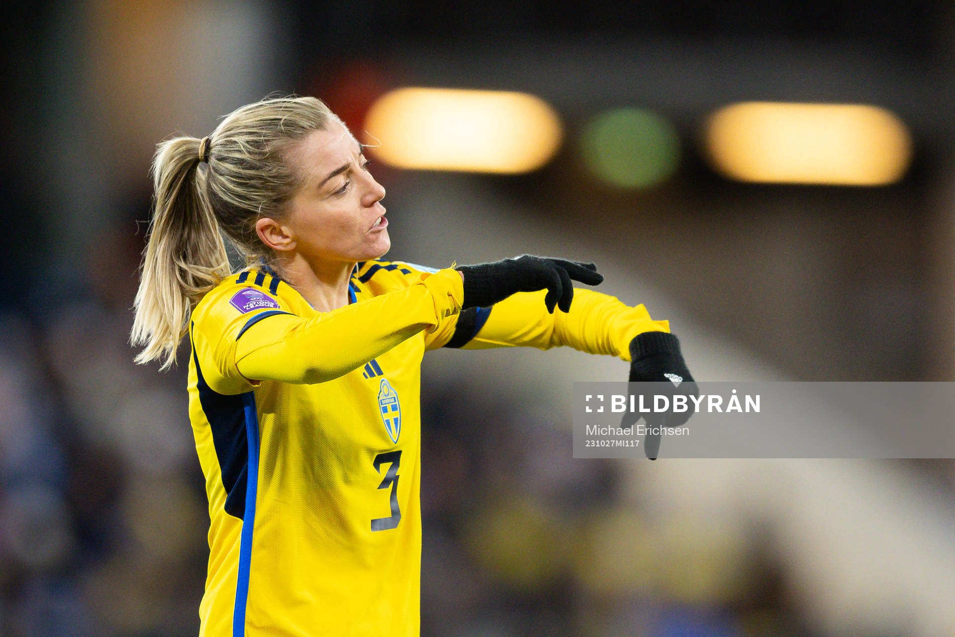 Linda Sembrant of Sweden