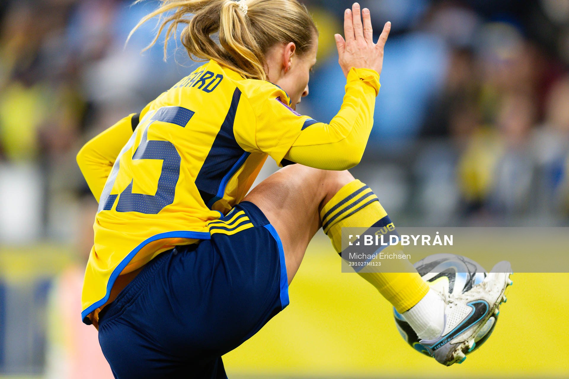 Anna Anvegård of Sweden