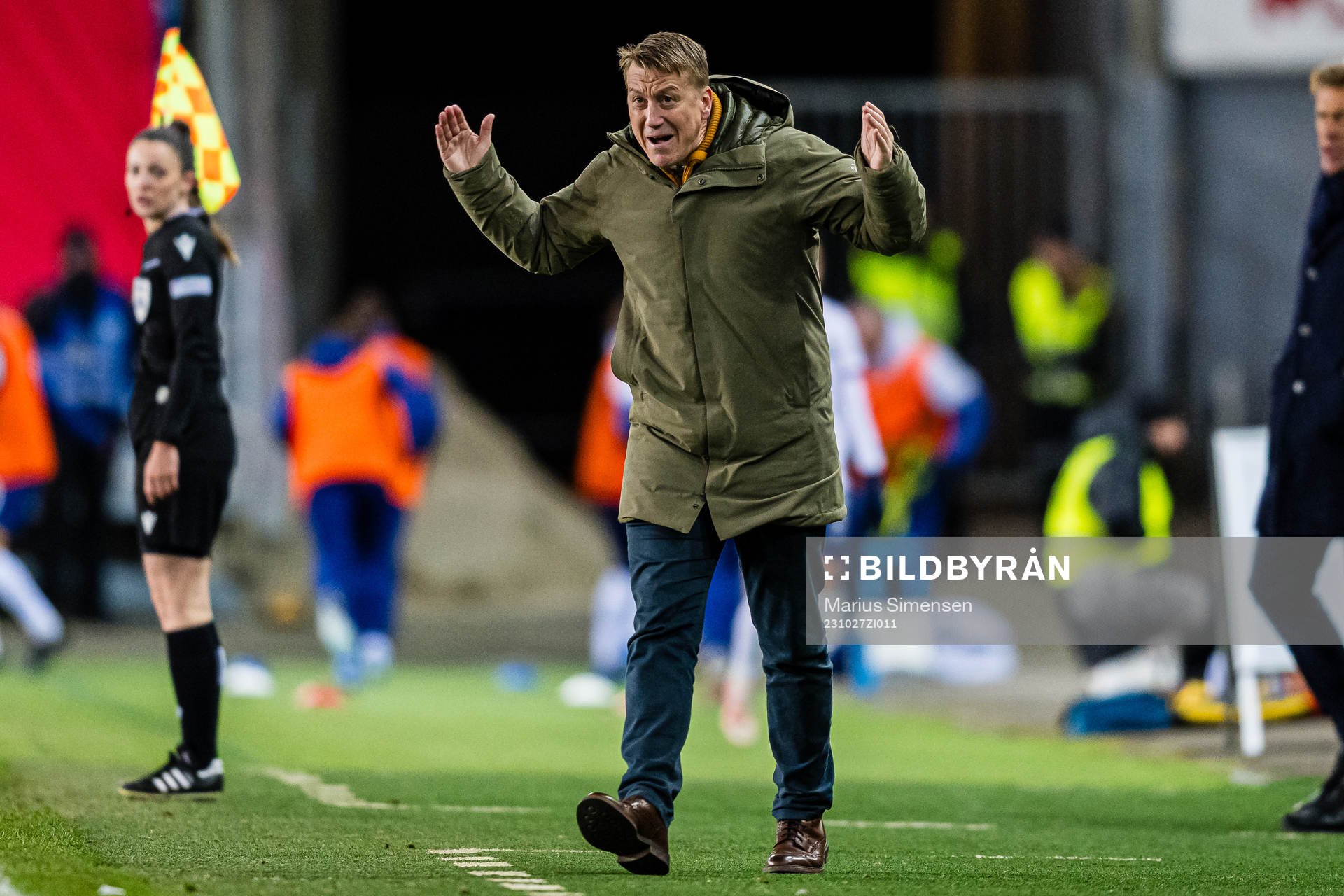 Leif Gunnar Smerud, head coach of Norway