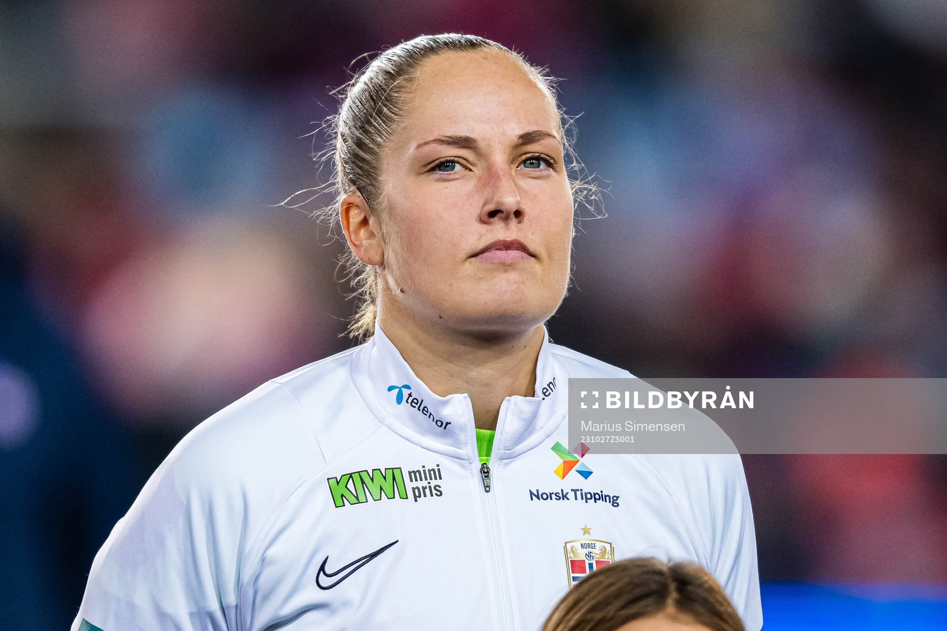goalkeeper Aurora Mikalsen of Norway
