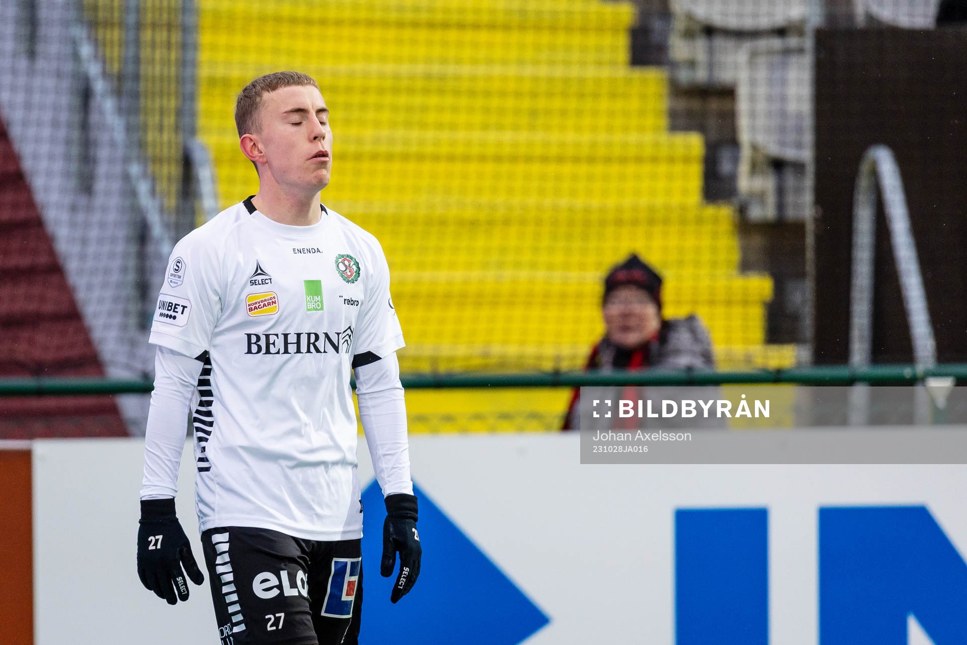 Örebros Valgeir Valgeirsson deppar