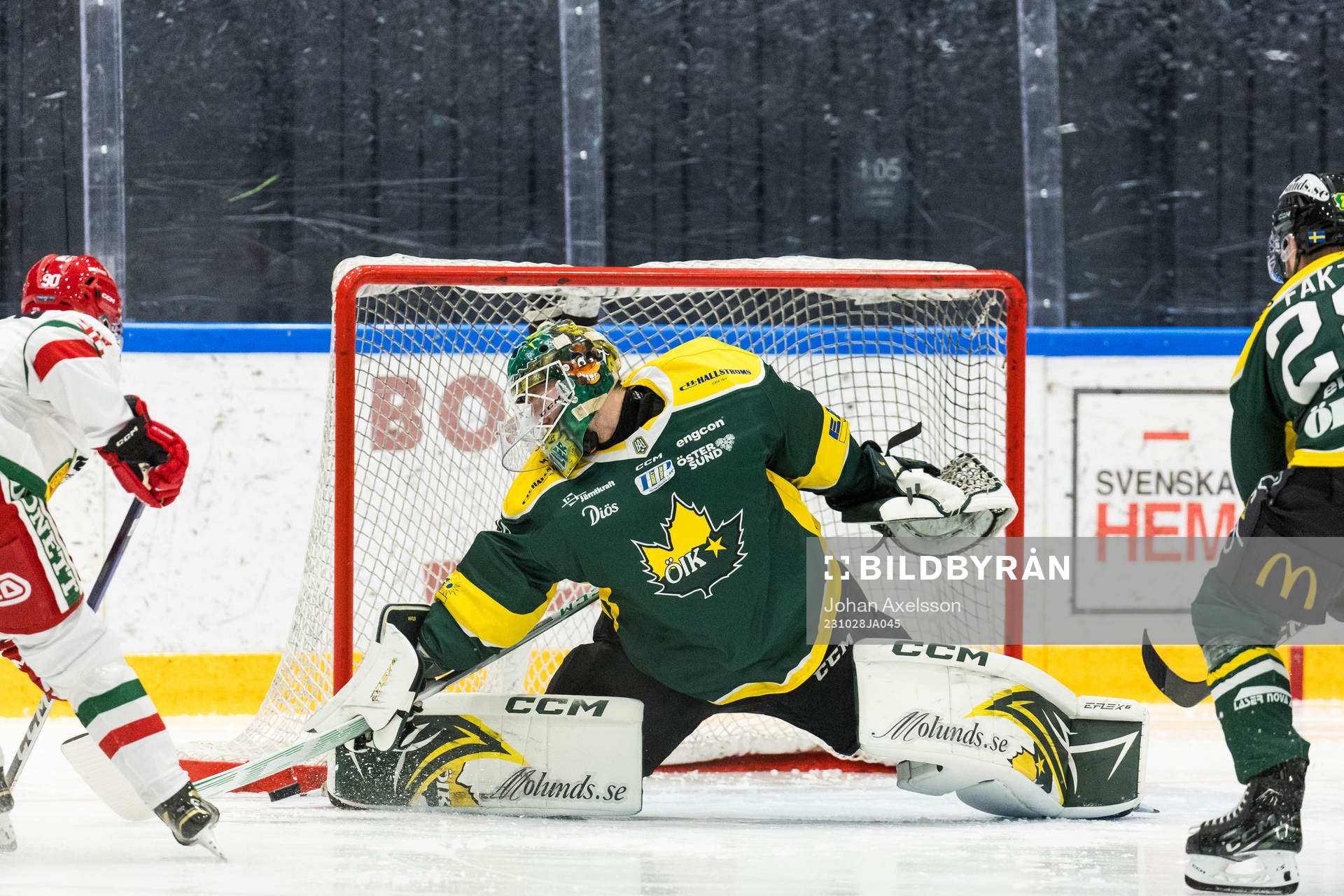 Östersunds målvakt Isak Mantler