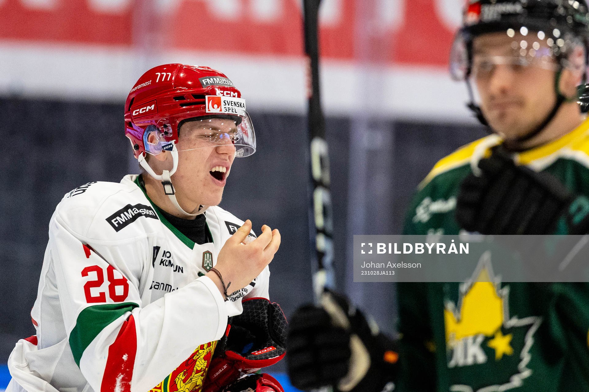 Moras Michael Brandsegg-Nygård har ont