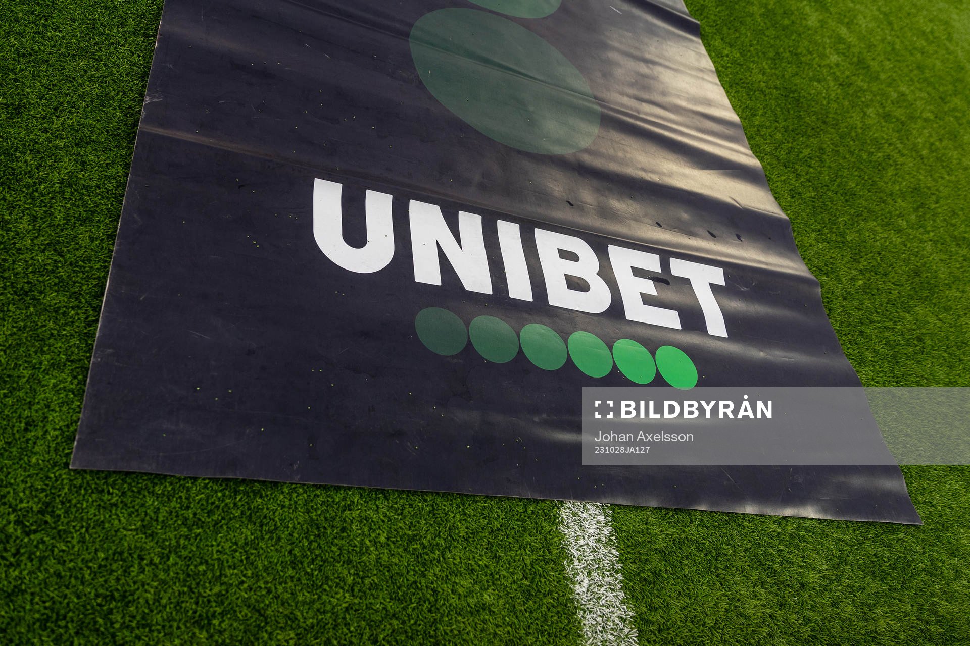 En matt med Unibet logga på