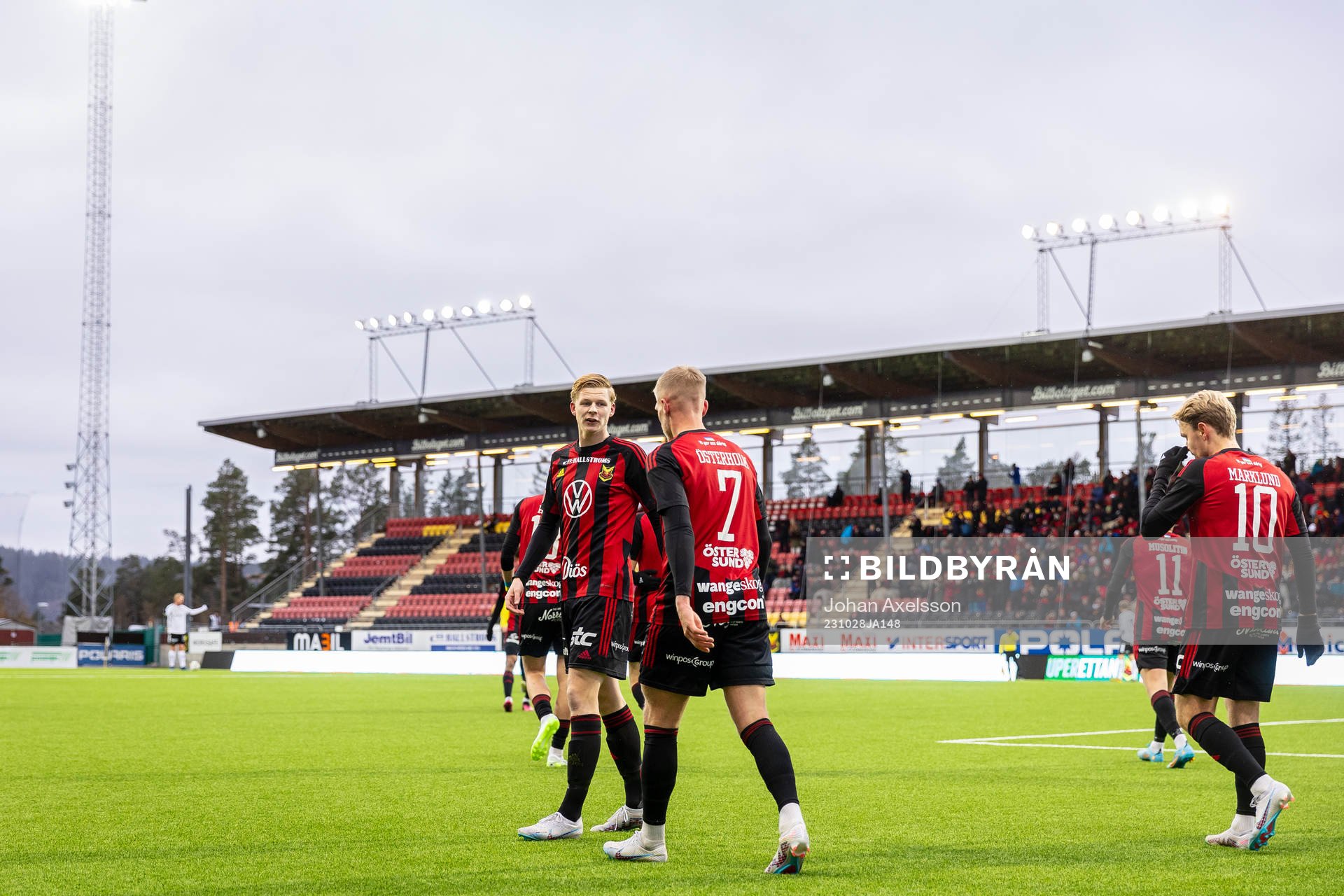 Östersunds Malcolm Stolt och Andre Österholm