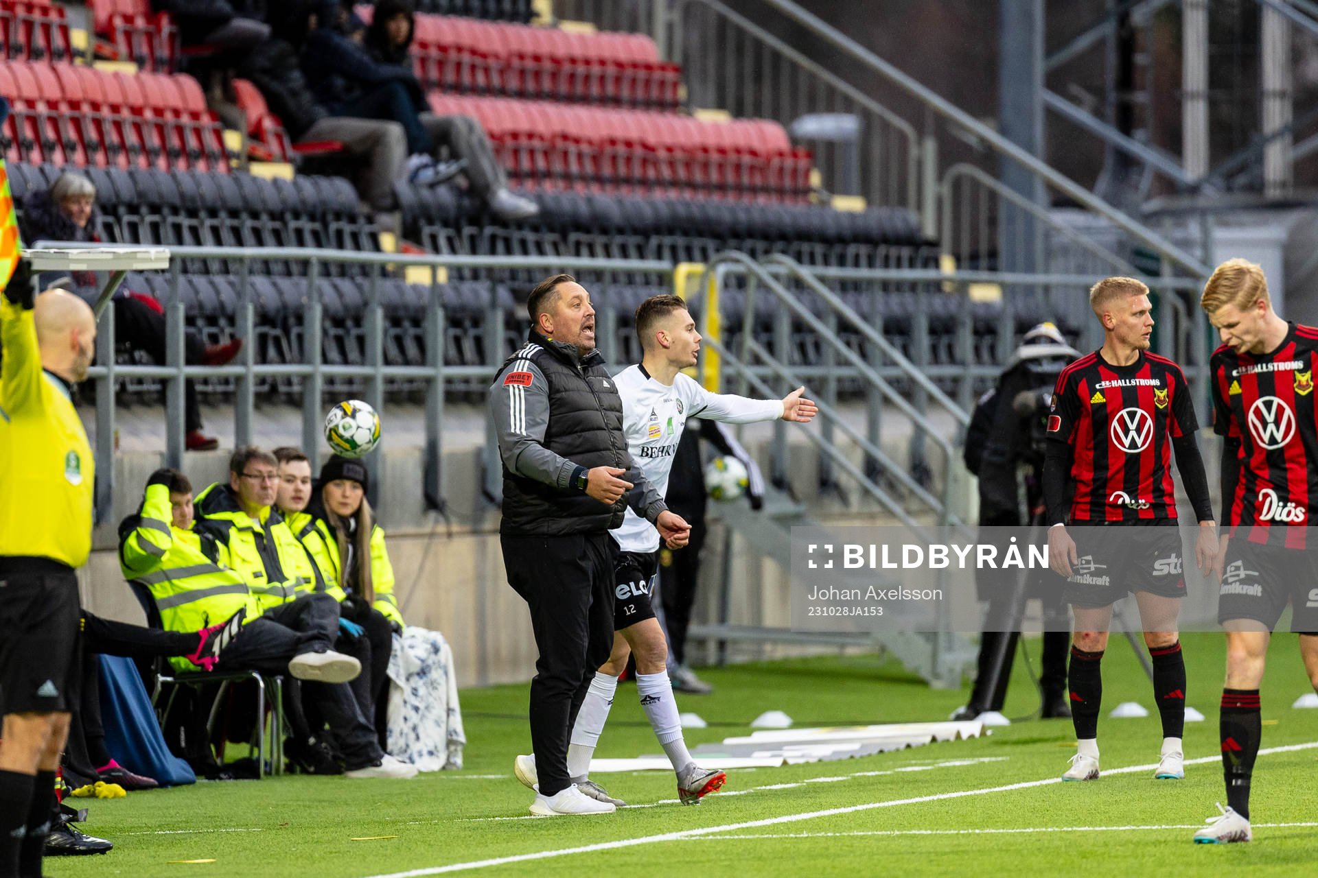 Östersunds tränare Magnus Powell