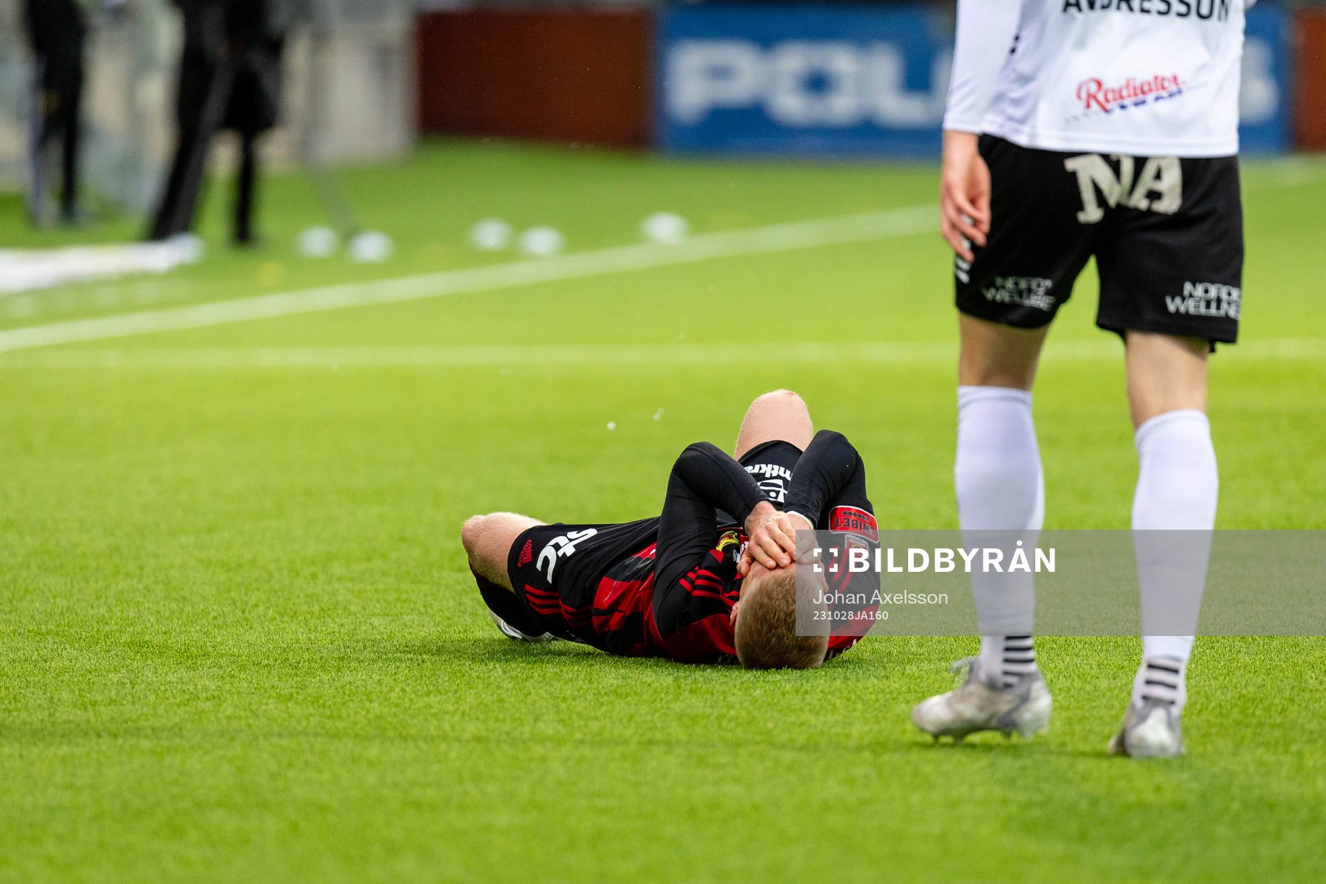 Östersunds Andre Österholm har hont