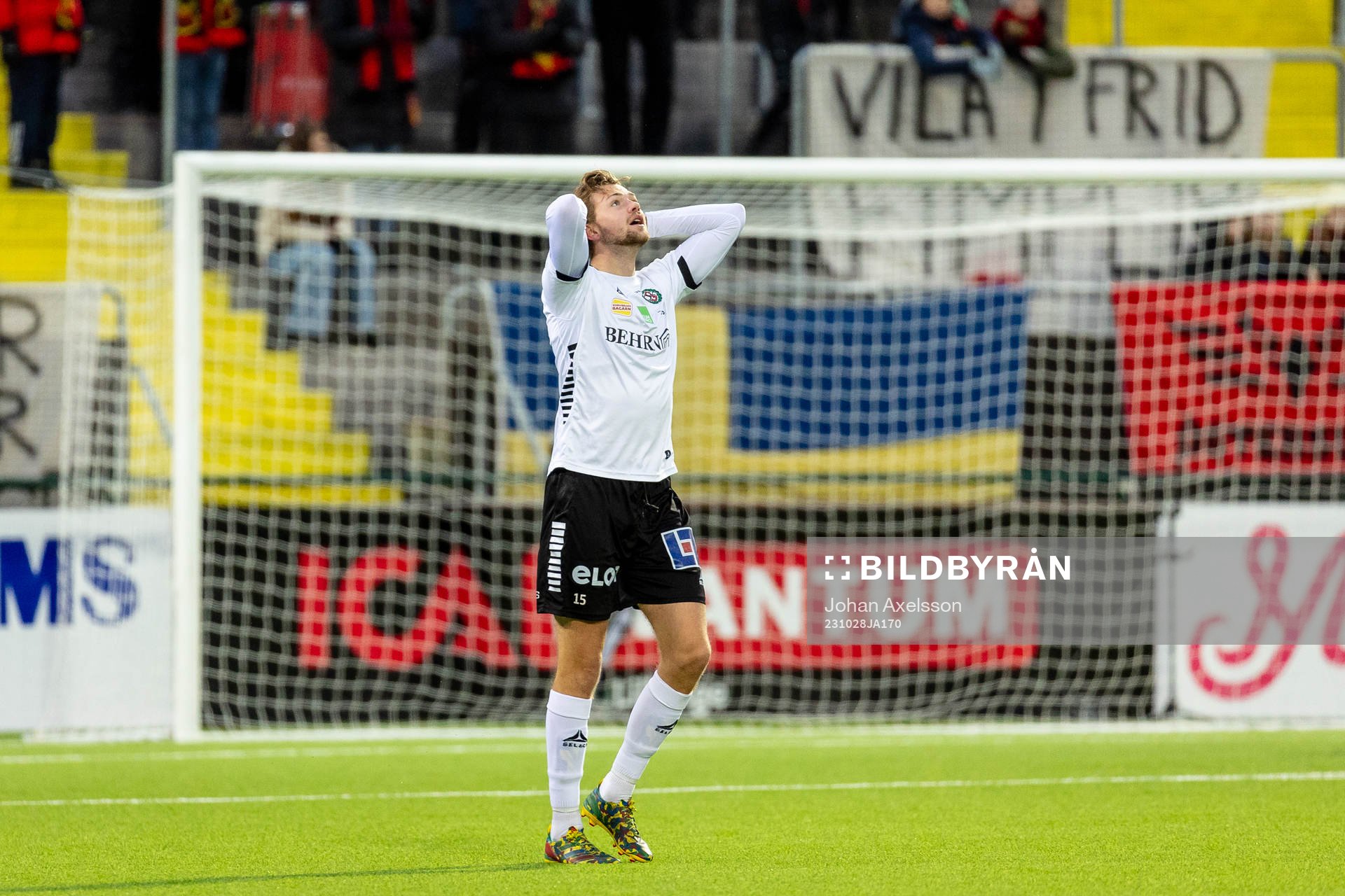 Örebros Niclas Bergmark deppar