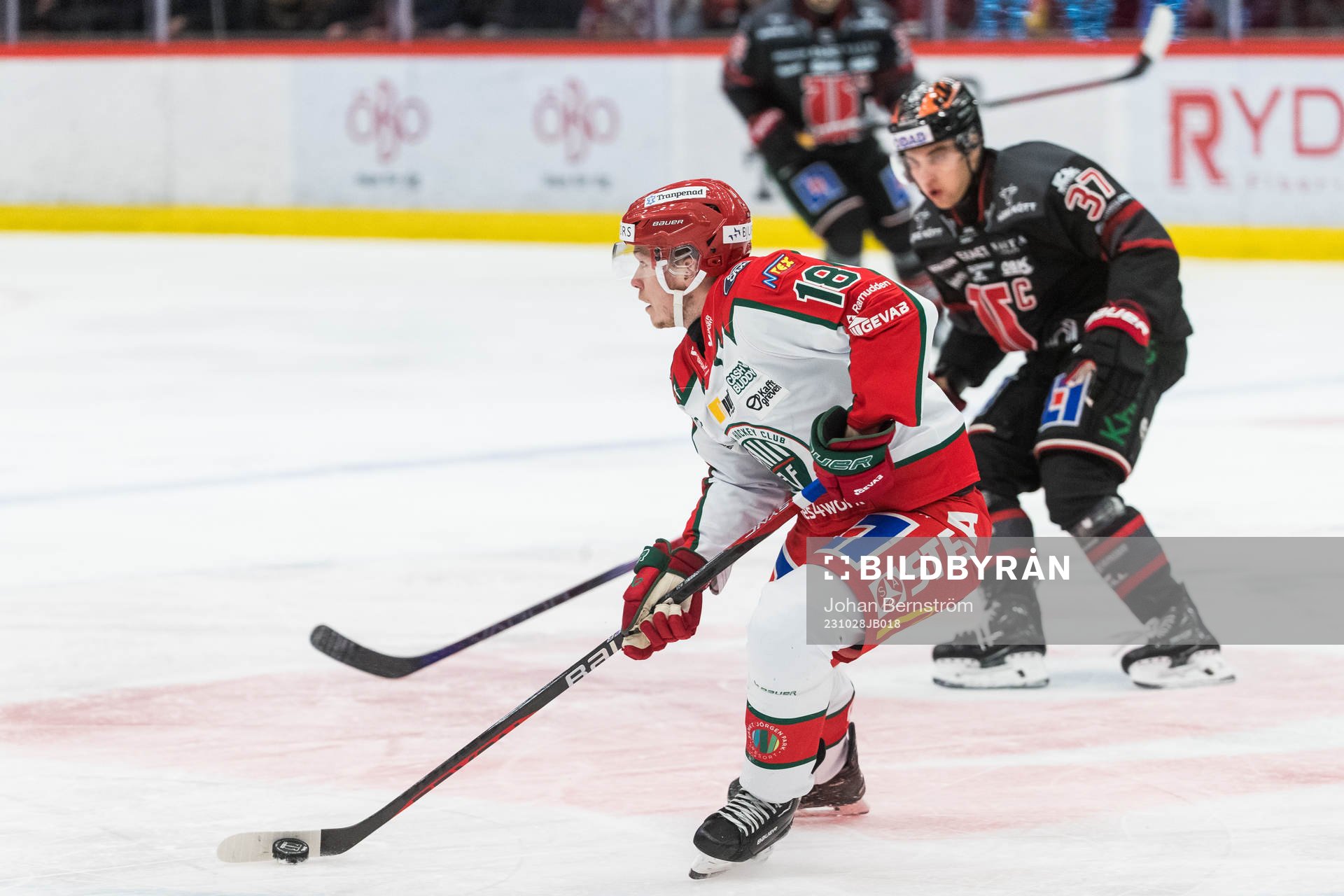 Frölundas Linus Öberg och Örebros Glenn Gustafsson