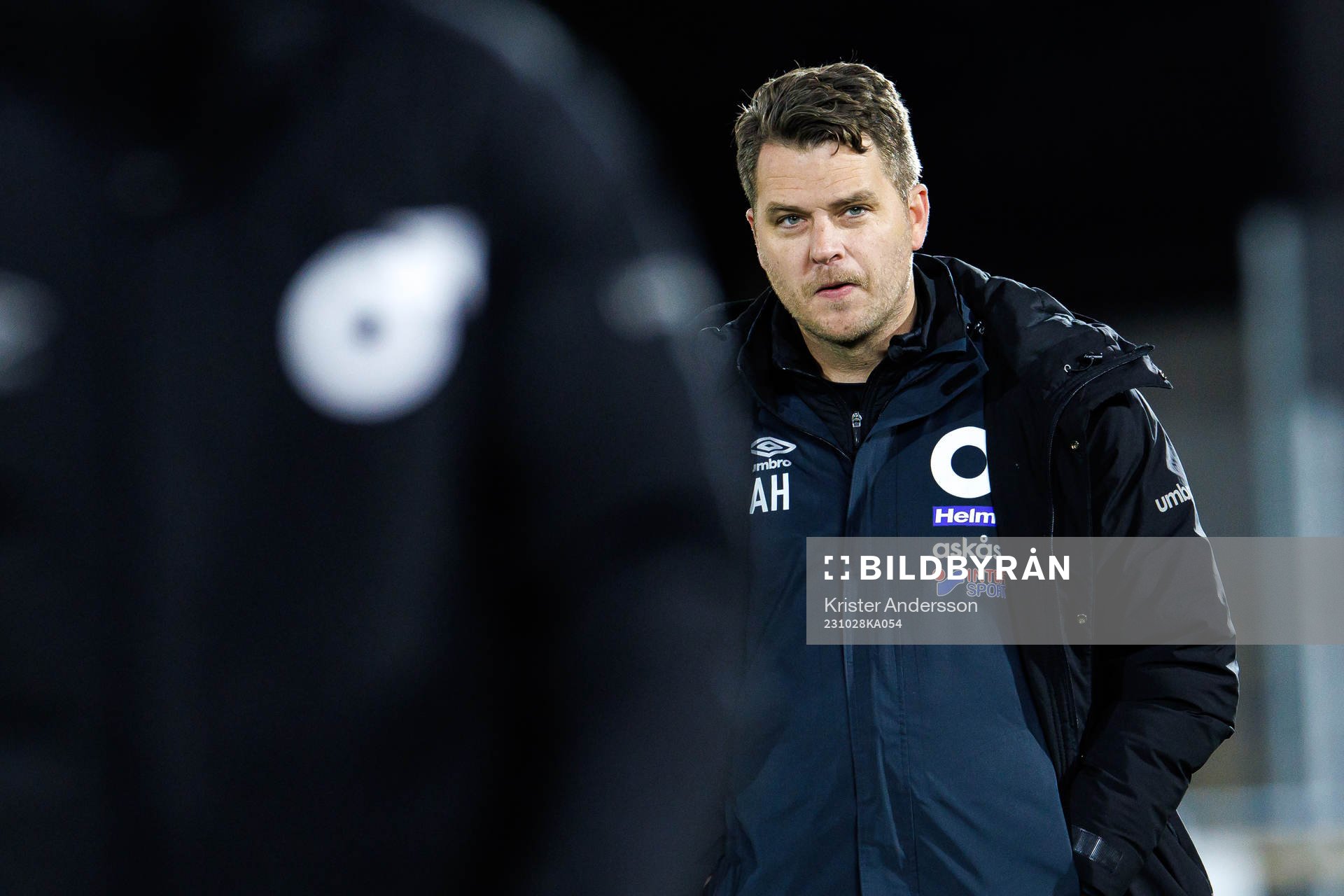 Degerfors tränare Andreas Holmberg deppar