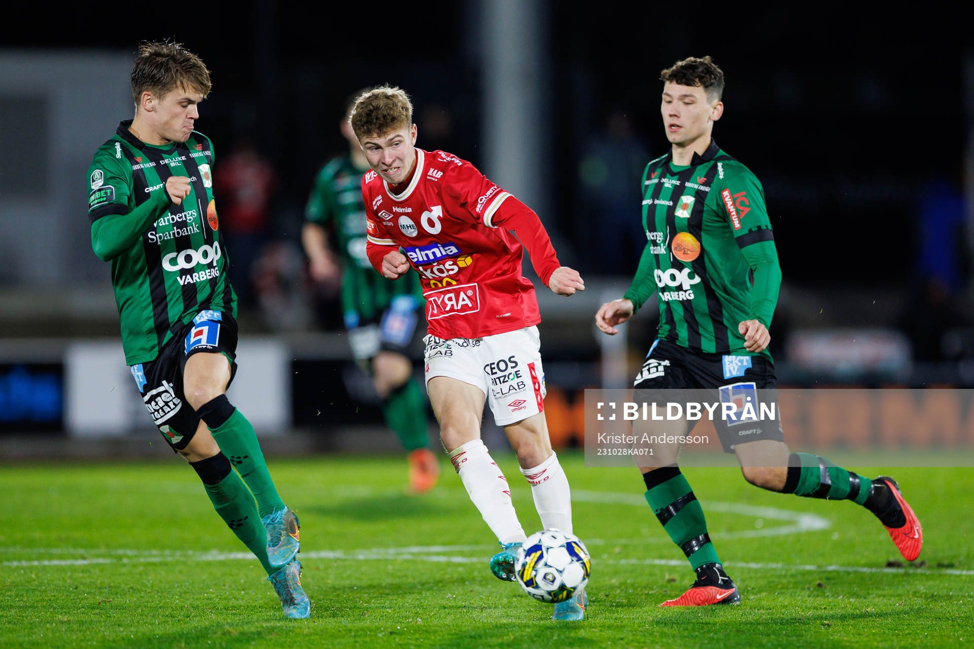 Varbergs Victor Karlsson och Mads Borchers