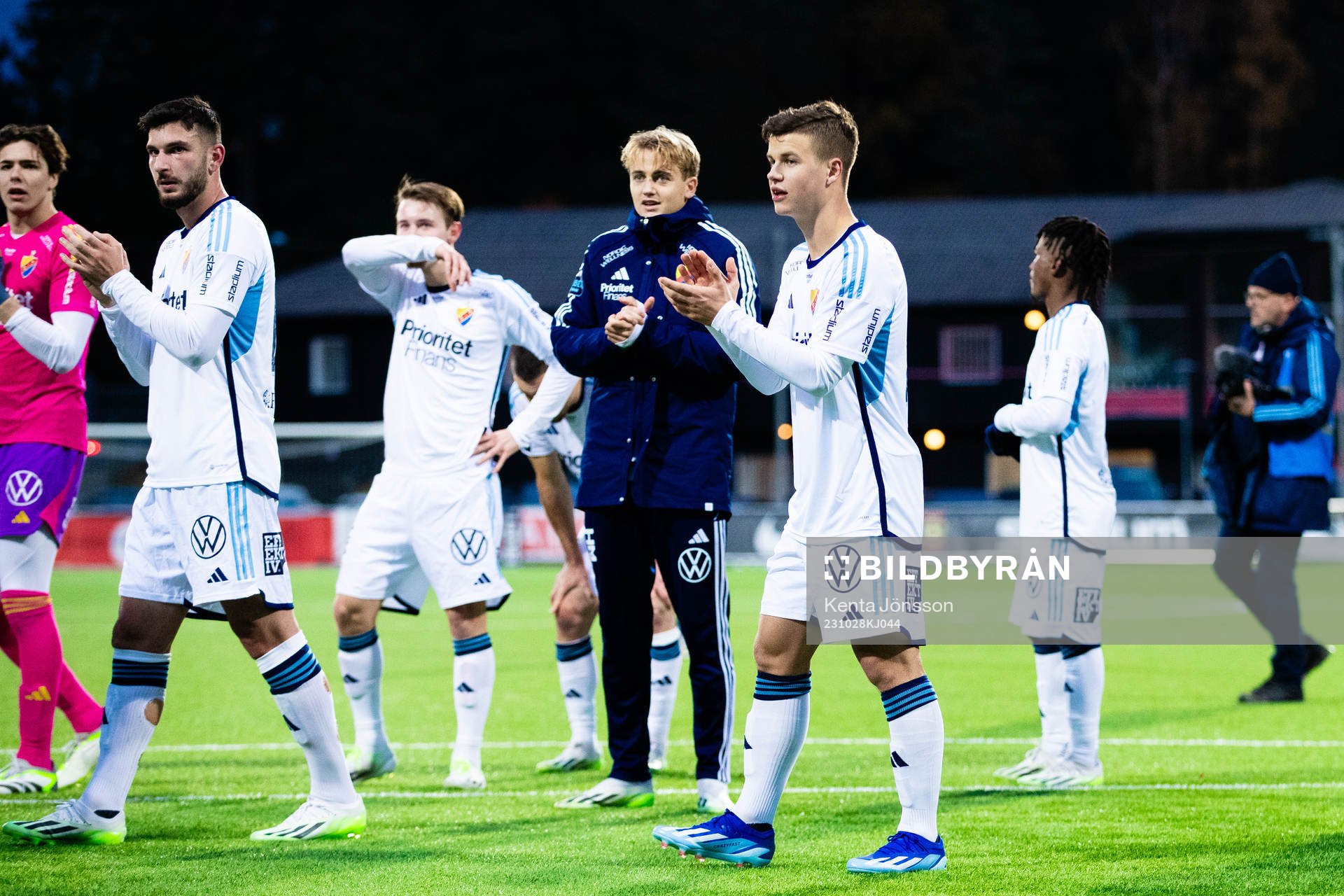 Djurgårdens Besard Sabovic, Oskar Fallenius och Samuel