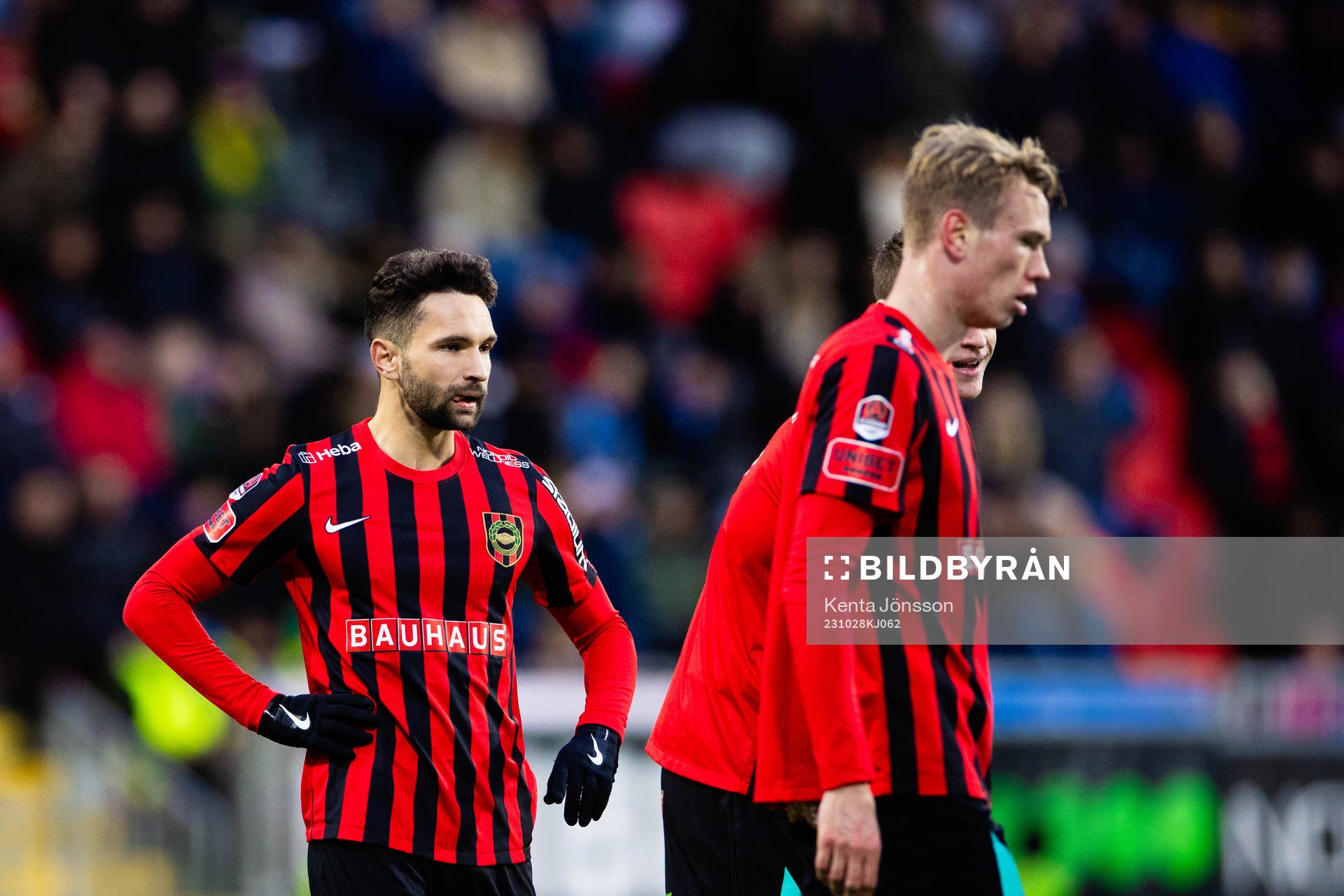 Brommapojkarnas Marijan Cosic deppar