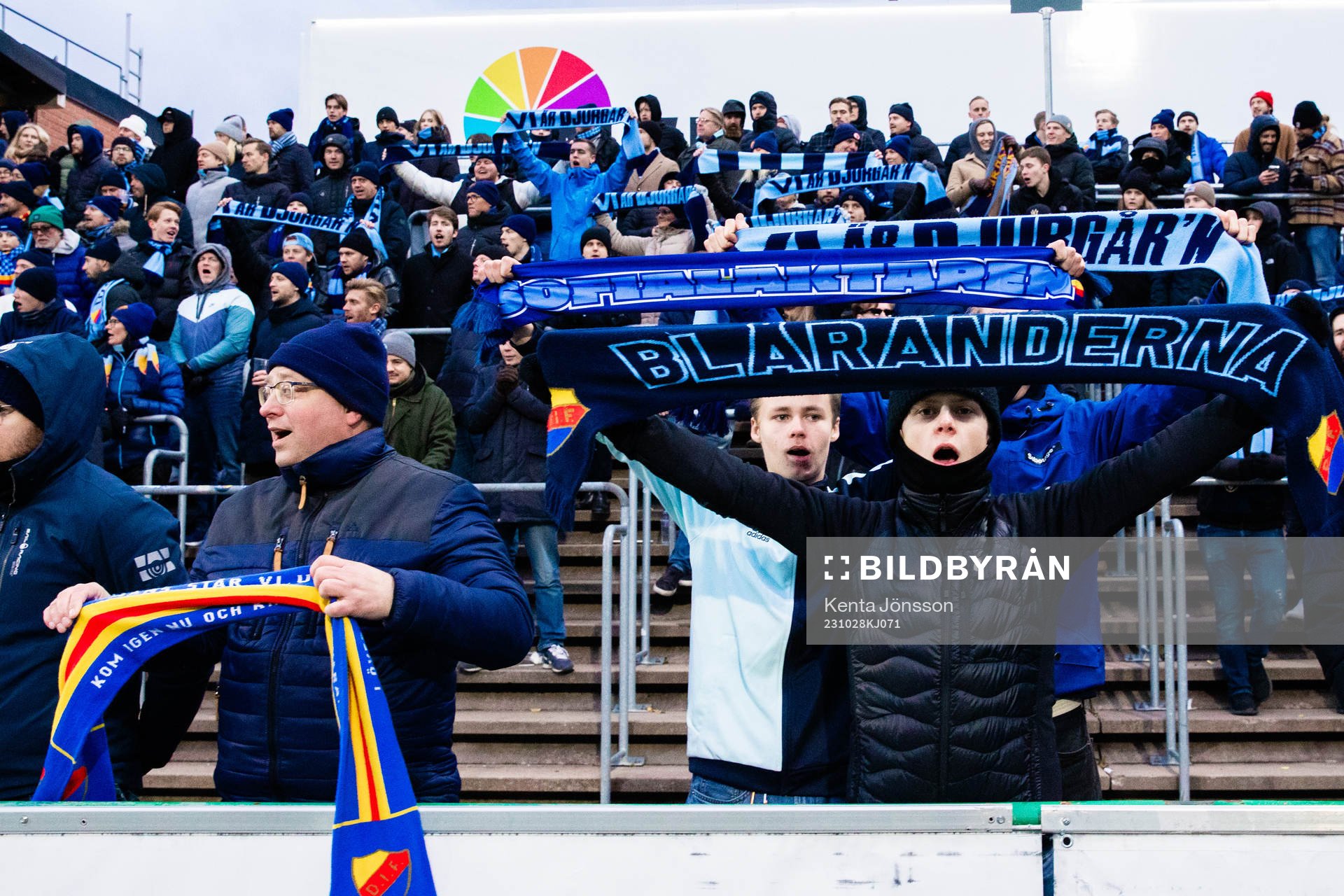 Djurgårdens supportrar