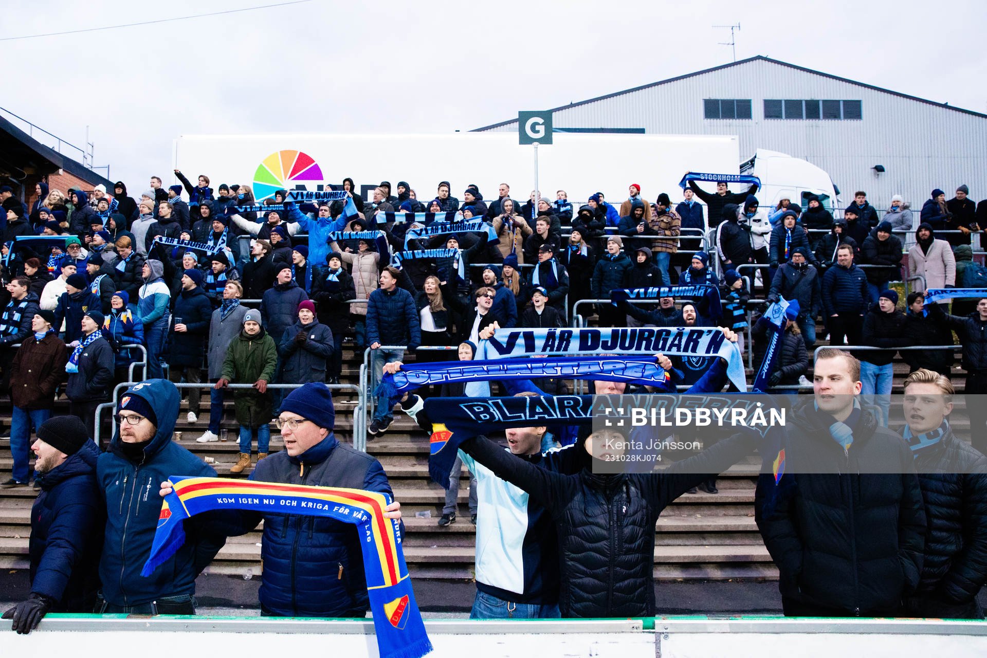 Djurgårdens supportrar