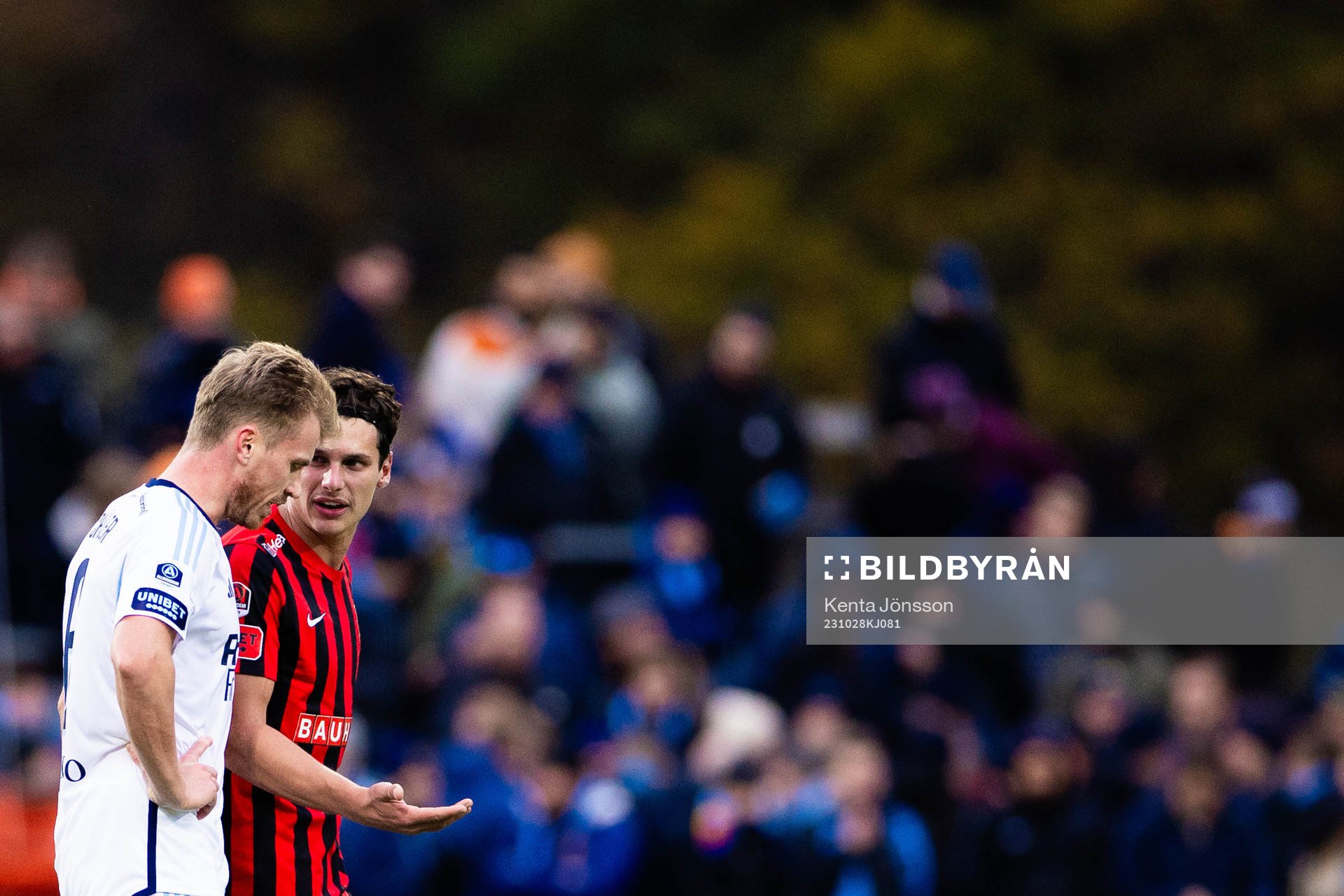 Djurgårdens Rasmus Schüller och Brommapojkarnas Kevin