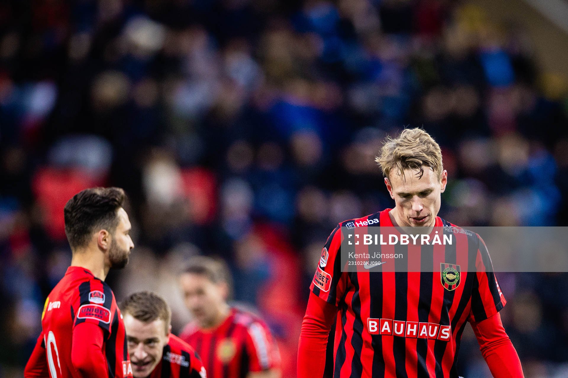 Brommapojkarnas Torbjörn Lysaker Heggem deppar