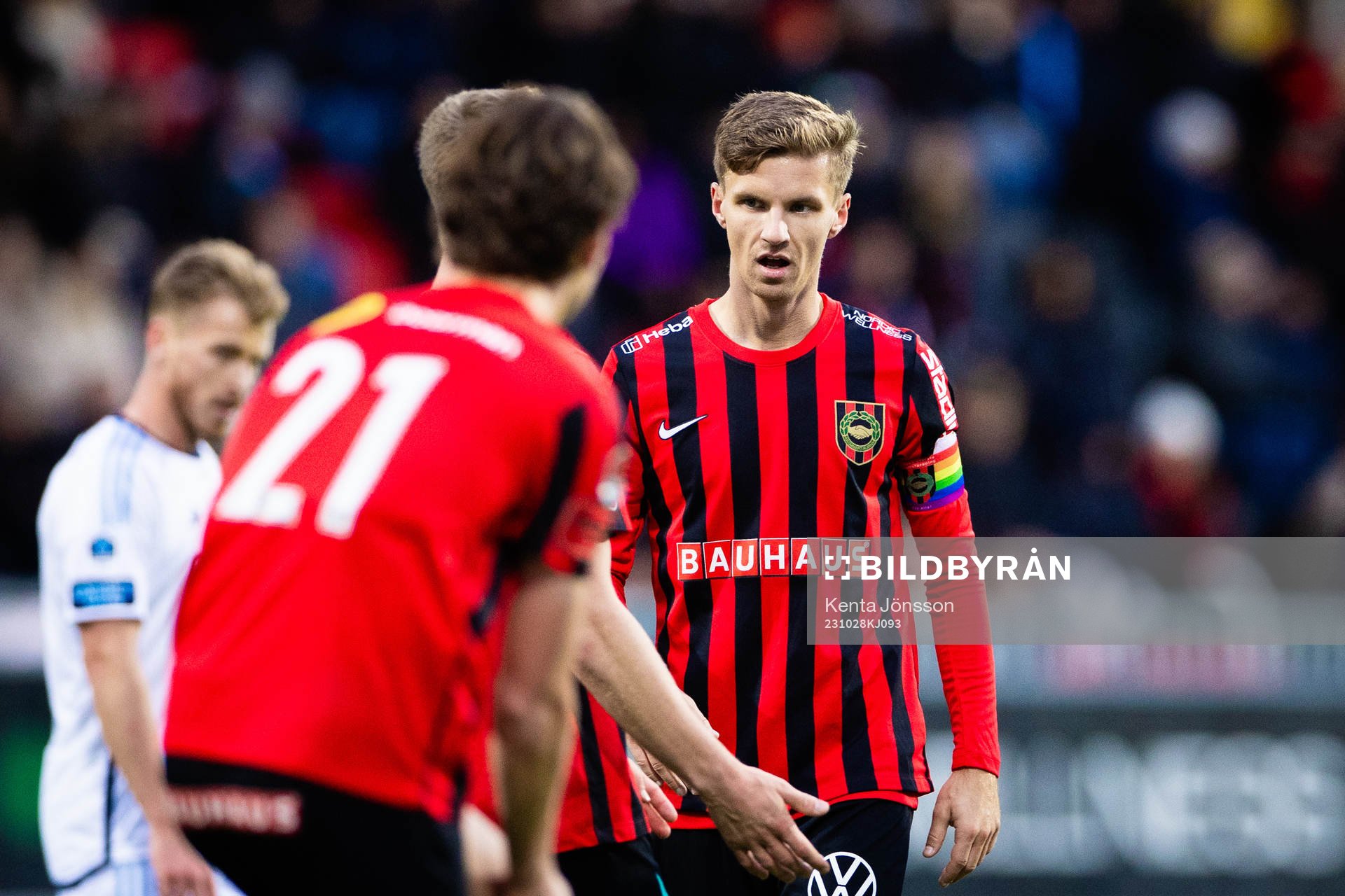 Brommapojkarnas Samuel Leach Holm deppar