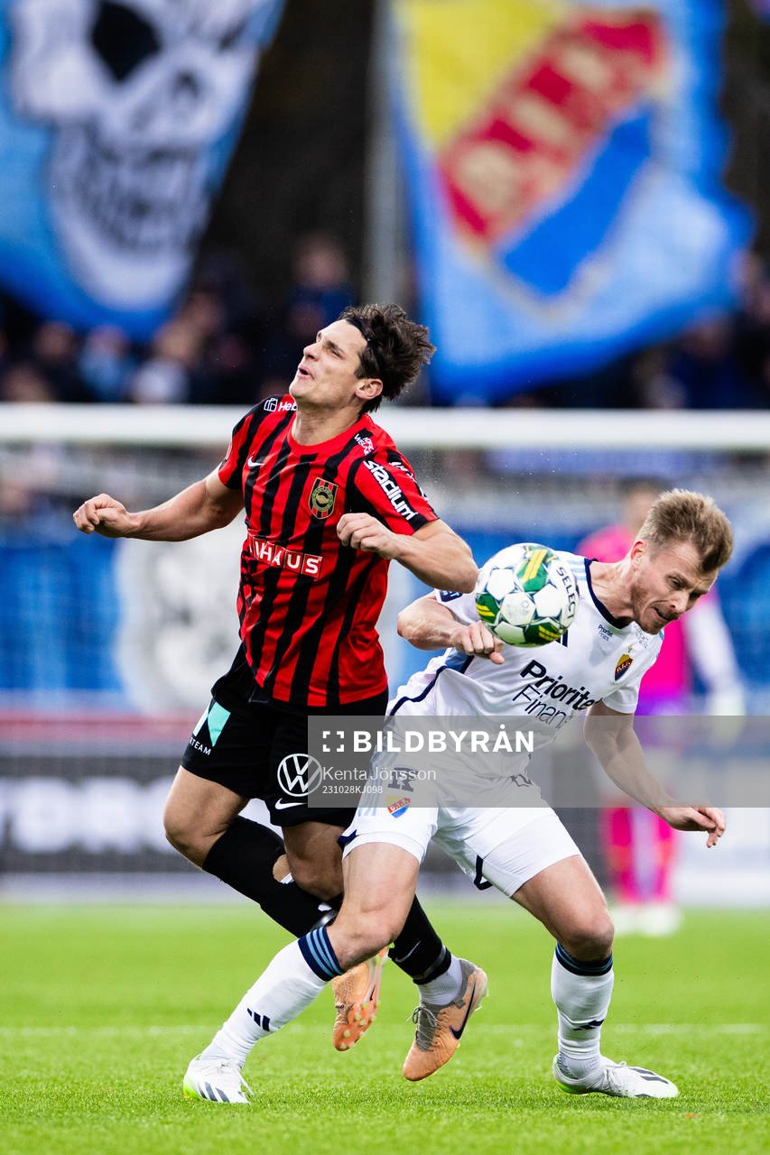 Brommapojkarnas Kevin Ackermann och Djurgårdens Rasmus