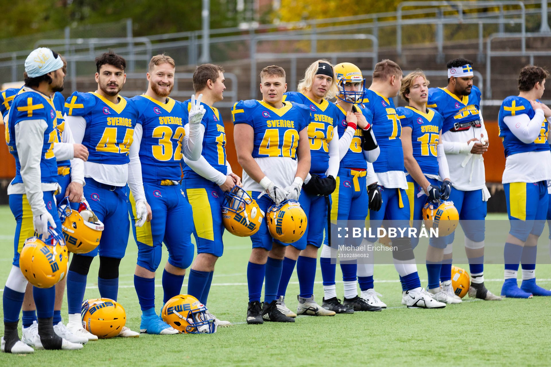 Players of Sweden looks dejected