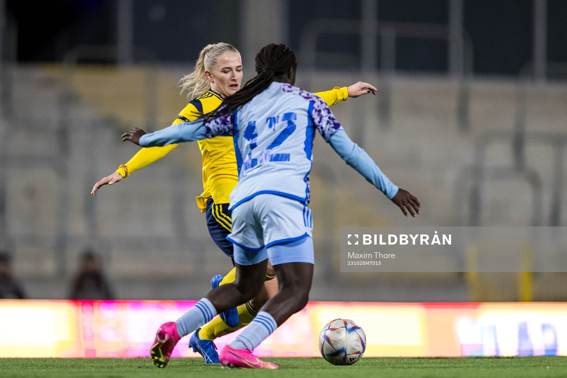 Aicha of Spain and Tuva Skoog of Sweden