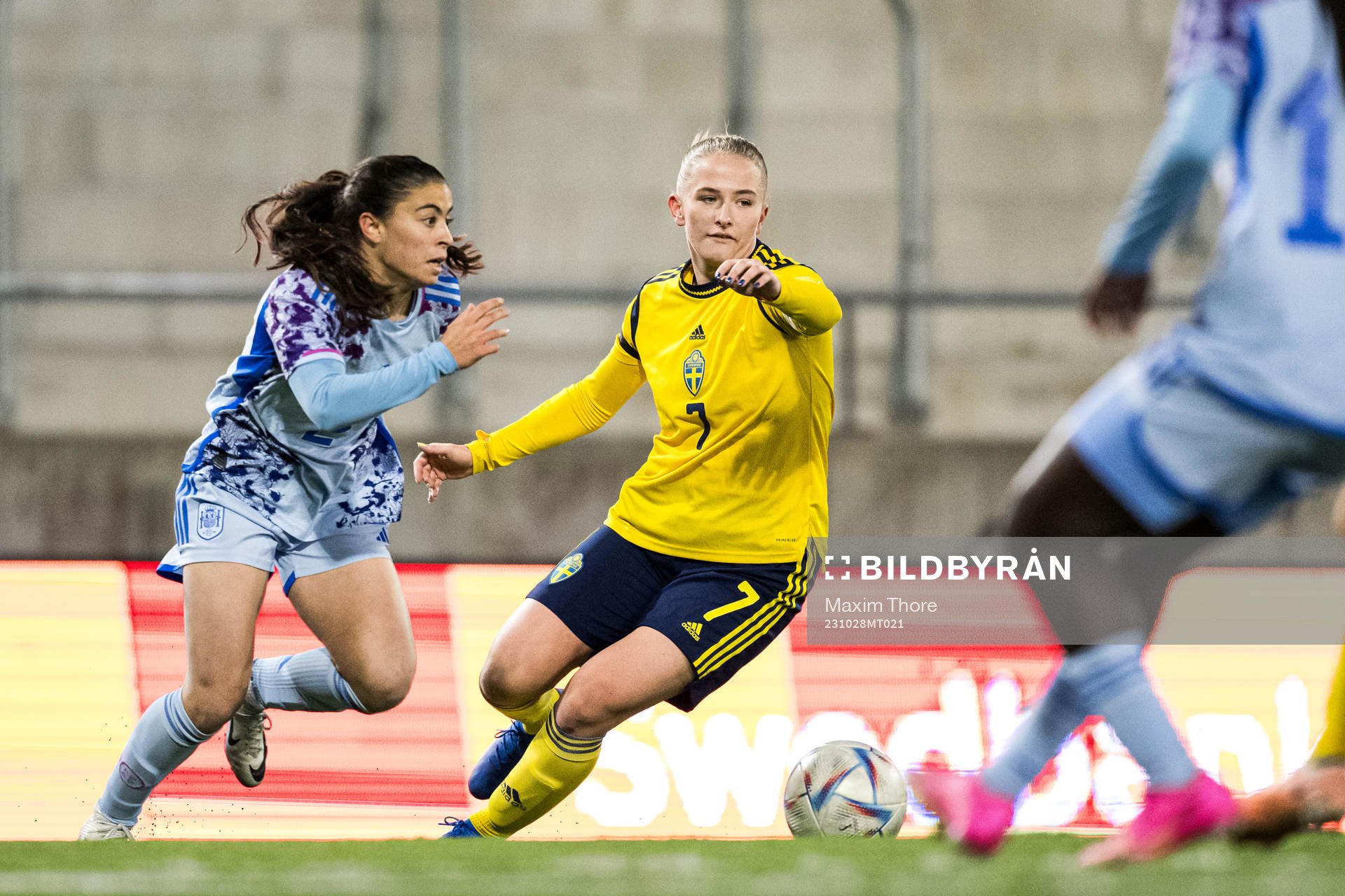 Judit of Spain and Tuva Skoog of Sweden