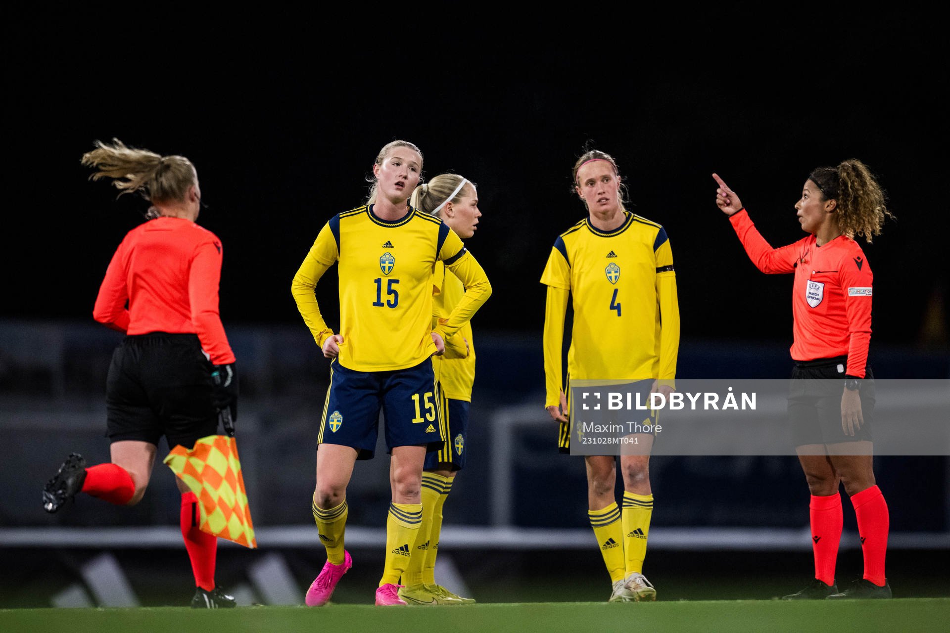 Alexandra Larsson and Klara Svensson Senelius of Sweden