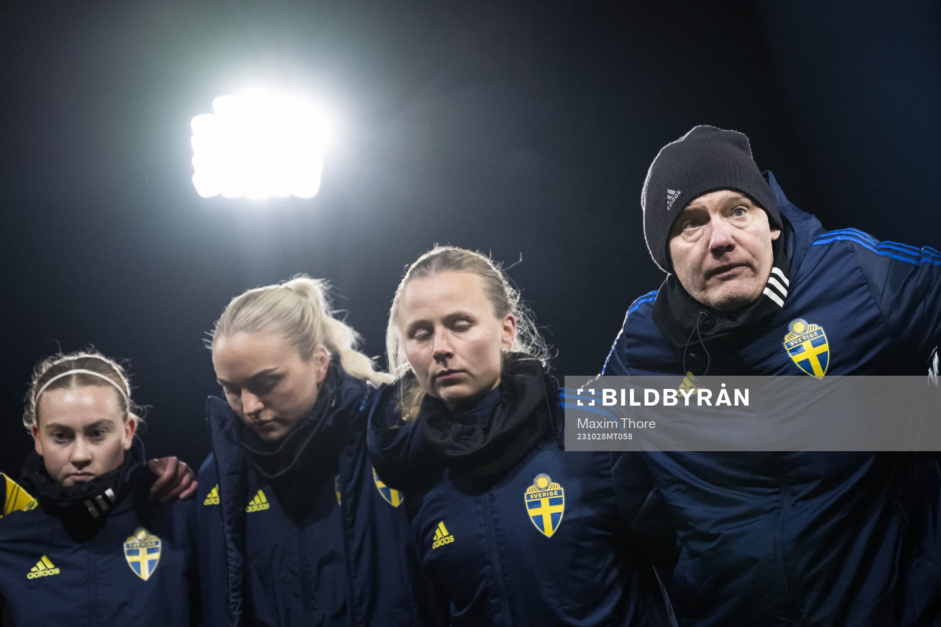 Head coach Anders Bengtsson