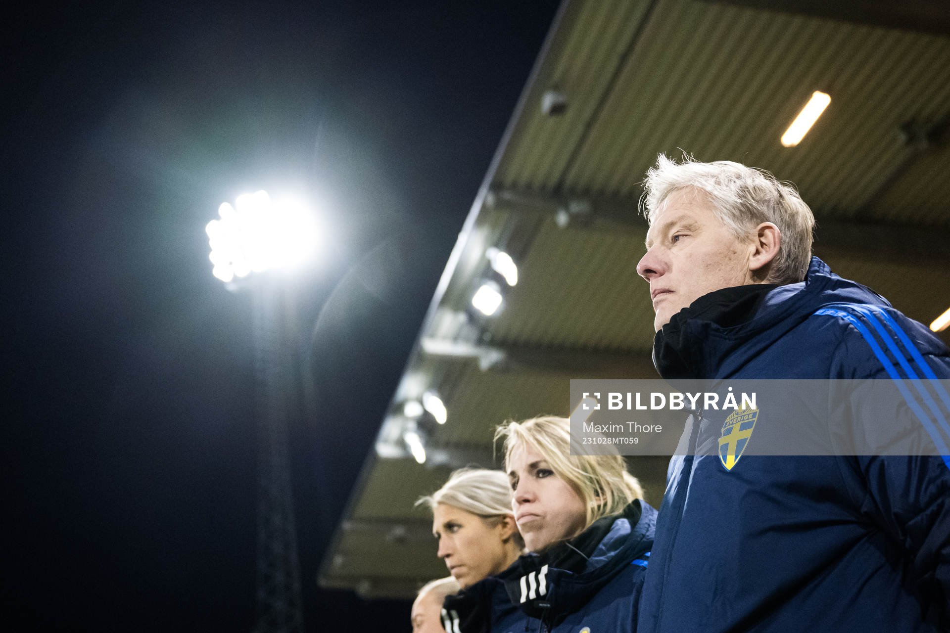 Head coach Anders Bengtsson