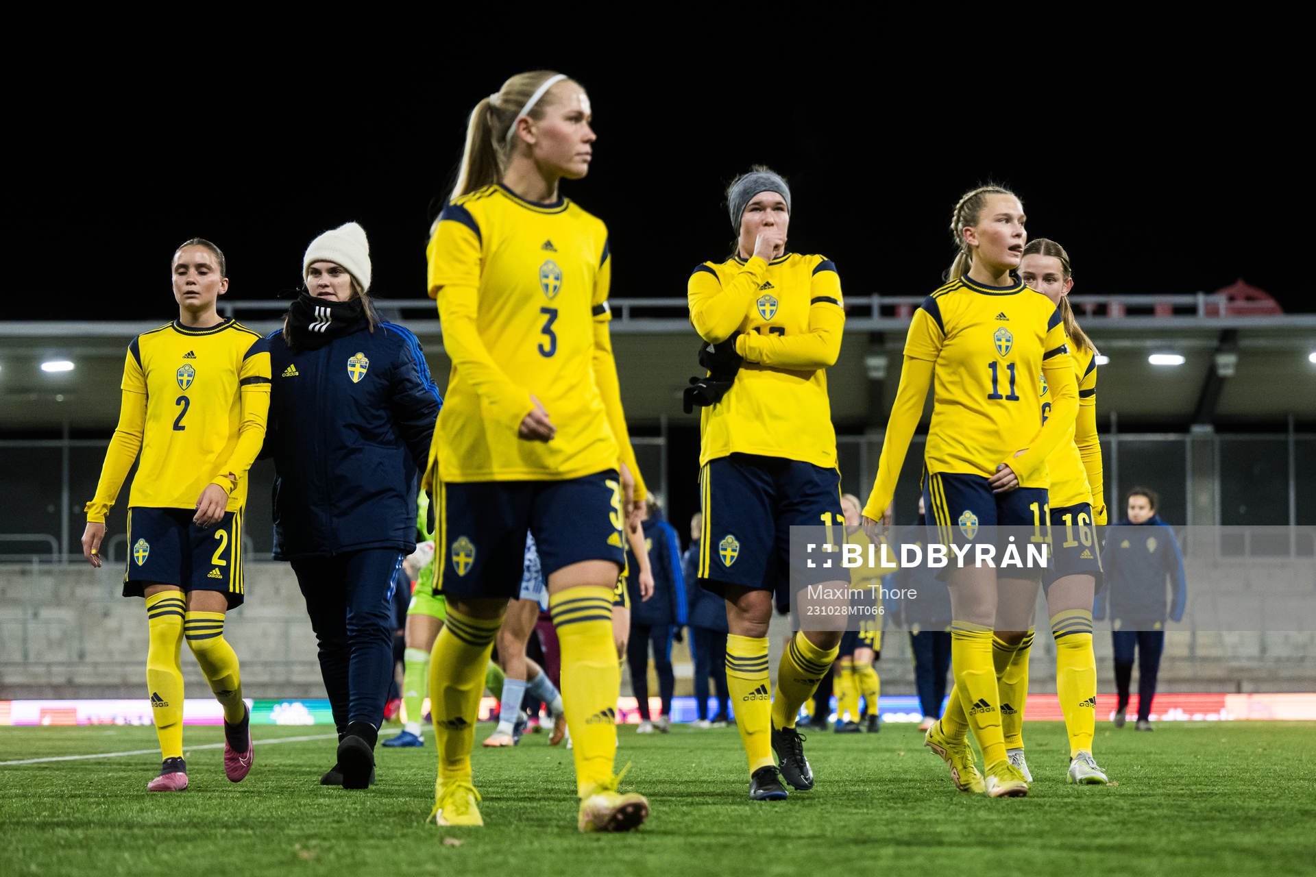 Ida Garmfors, Erica Persson Welin and Tilda Sandén of