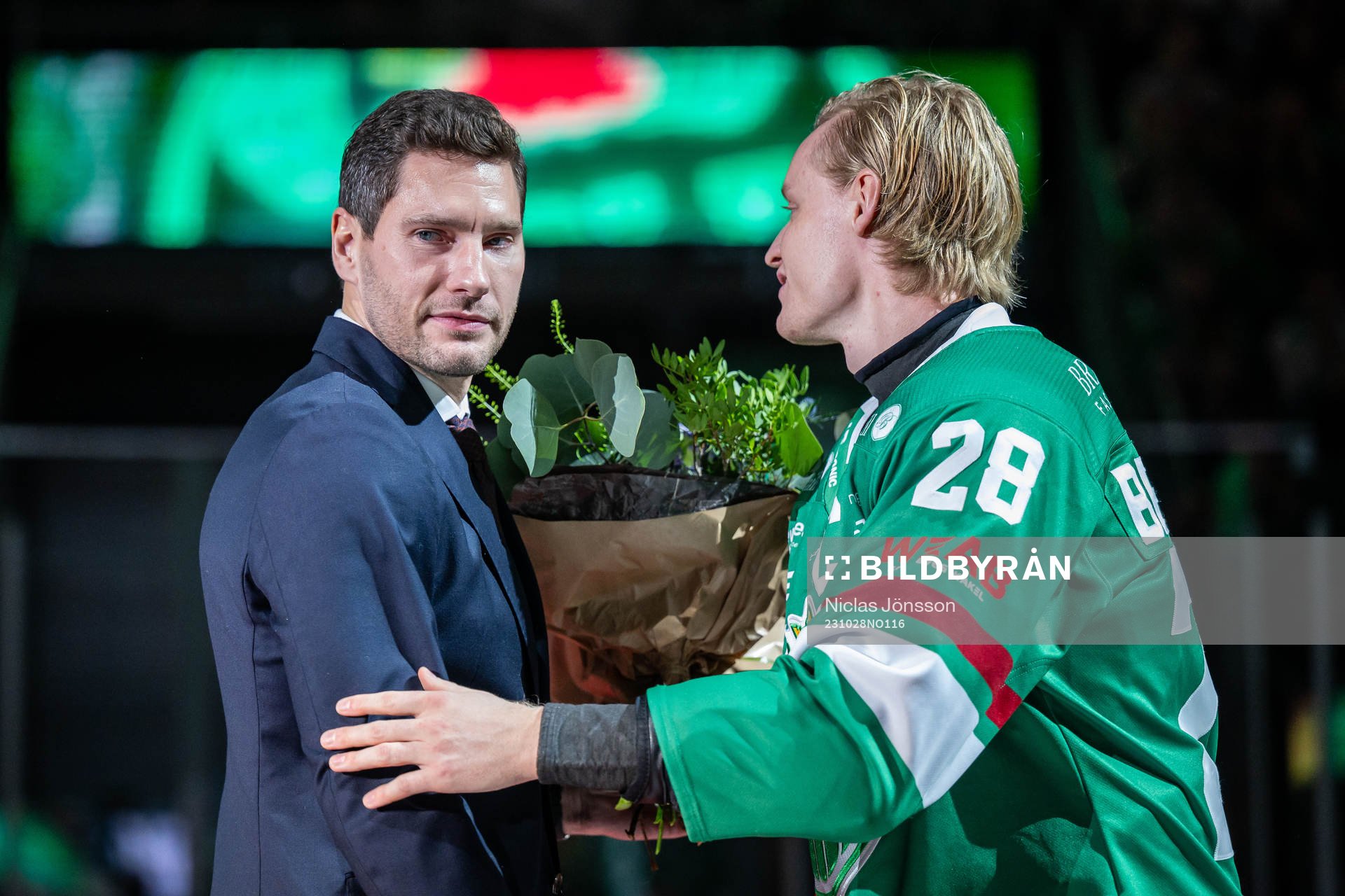 Rögles Mattias Sjögren och Anton Bengtsson
