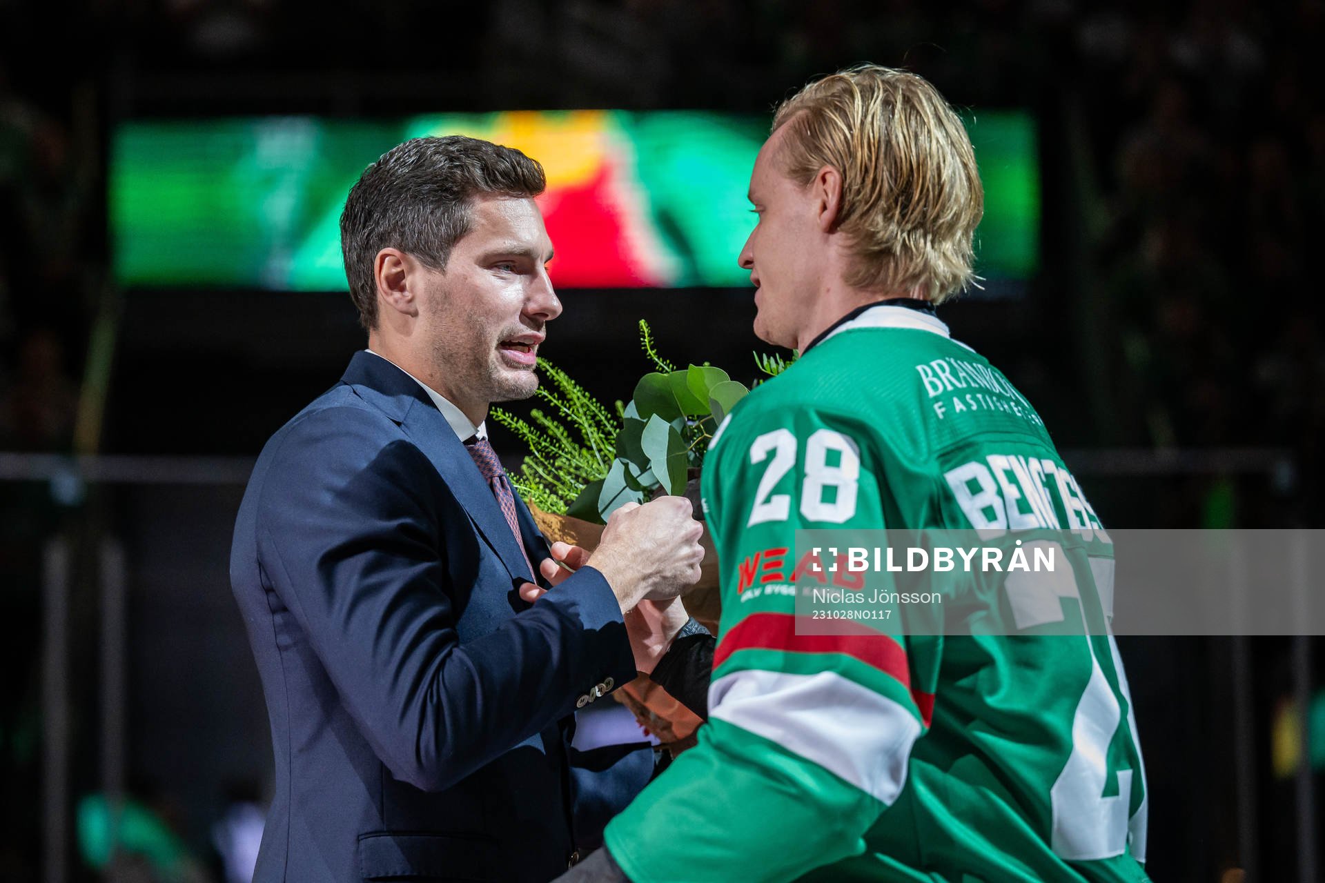 Rögles Mattias Sjögren och Anton Bengtsson