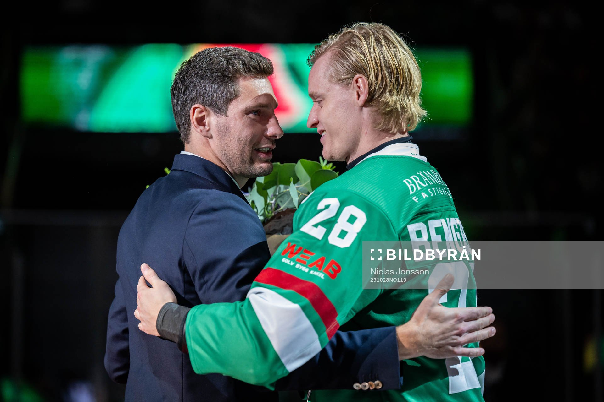 Rögles Mattias Sjögren och Anton Bengtsson