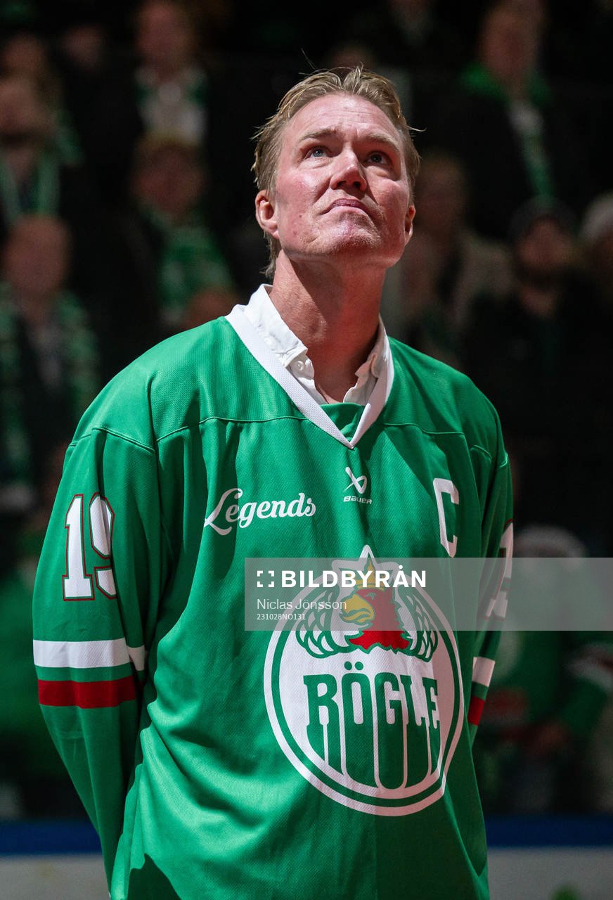 Rögle legendaren Jakob Johansson och Kenny Jönsson
