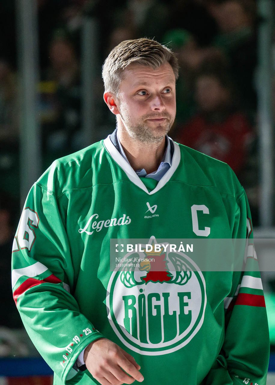 Rögle legendaren Jakob Johansson
