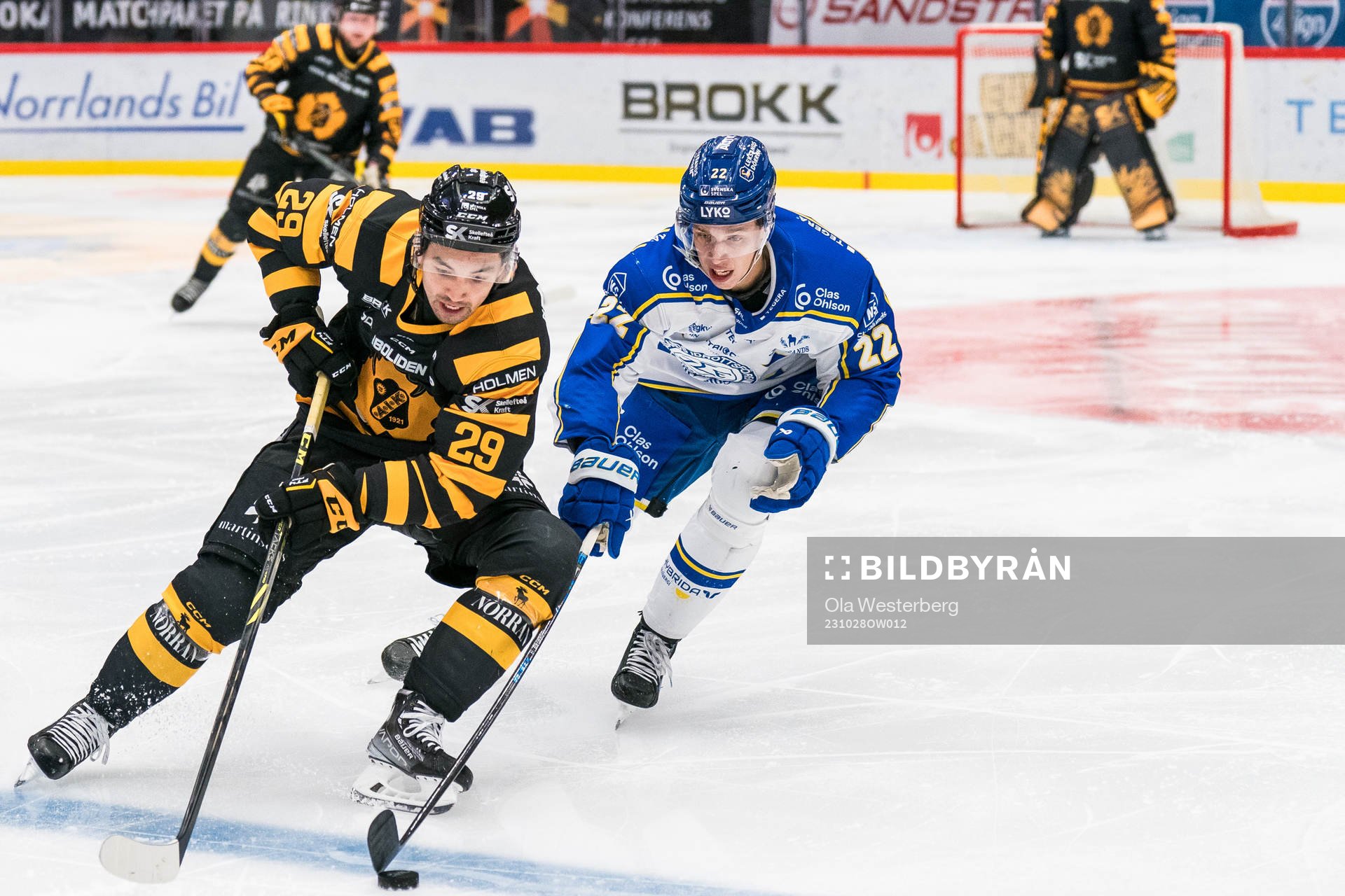 Skellefteås Dylan Sikura och Leksands Lukas Vejdemo