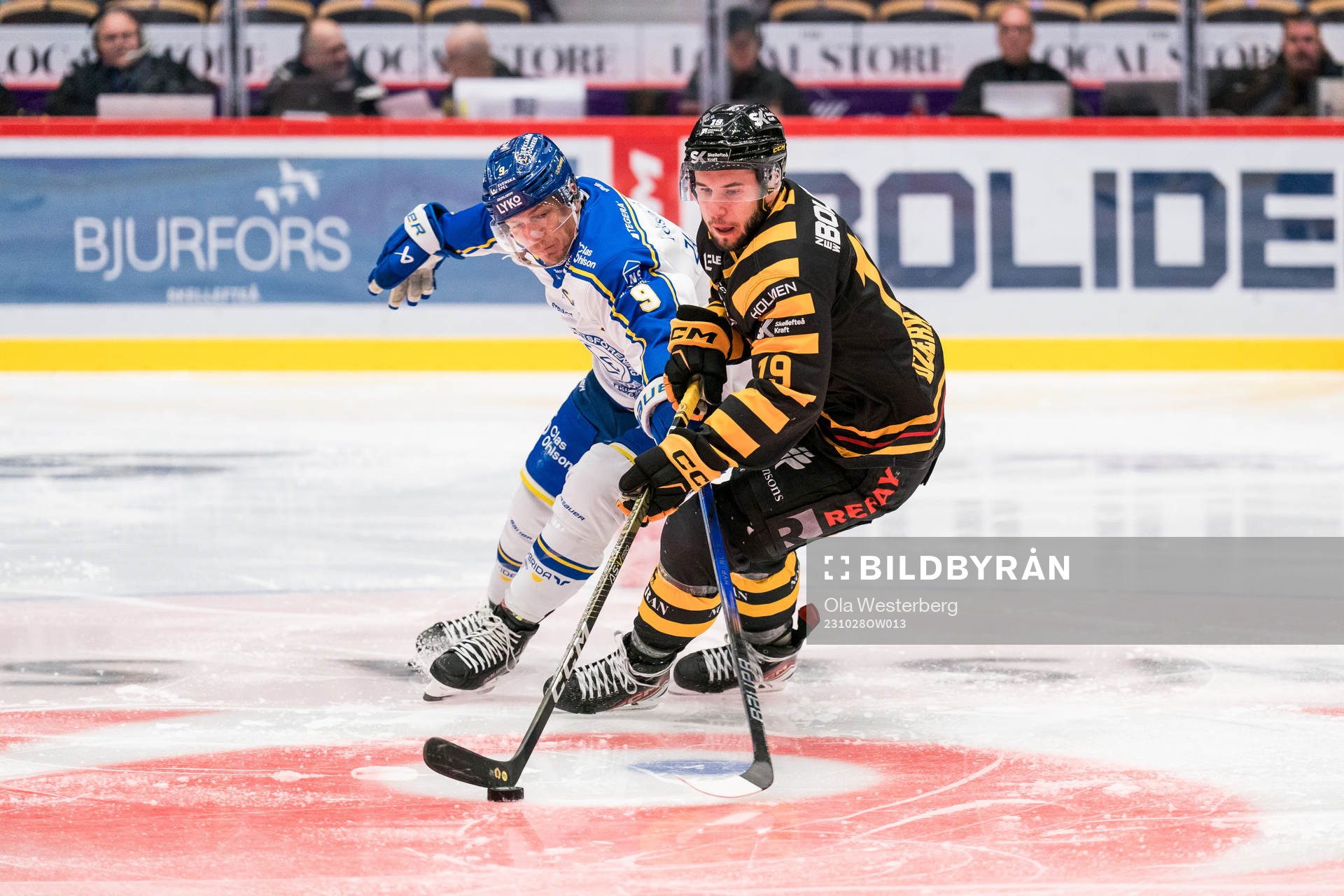 Leksands Patrik Zackrisson och Skellefteås Martins