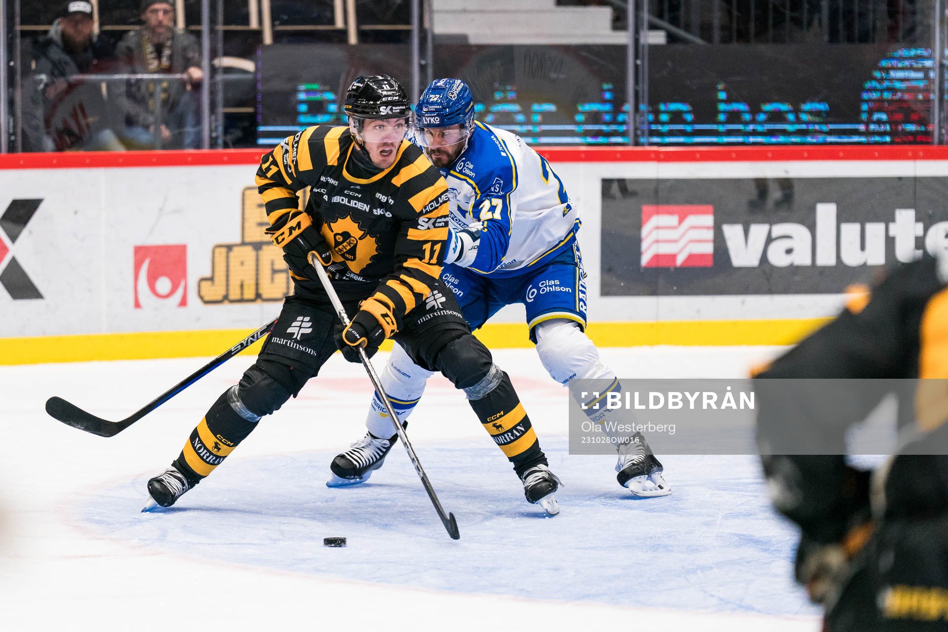 Skellefteås Max Lindholm och Leksands Marek Hrivik