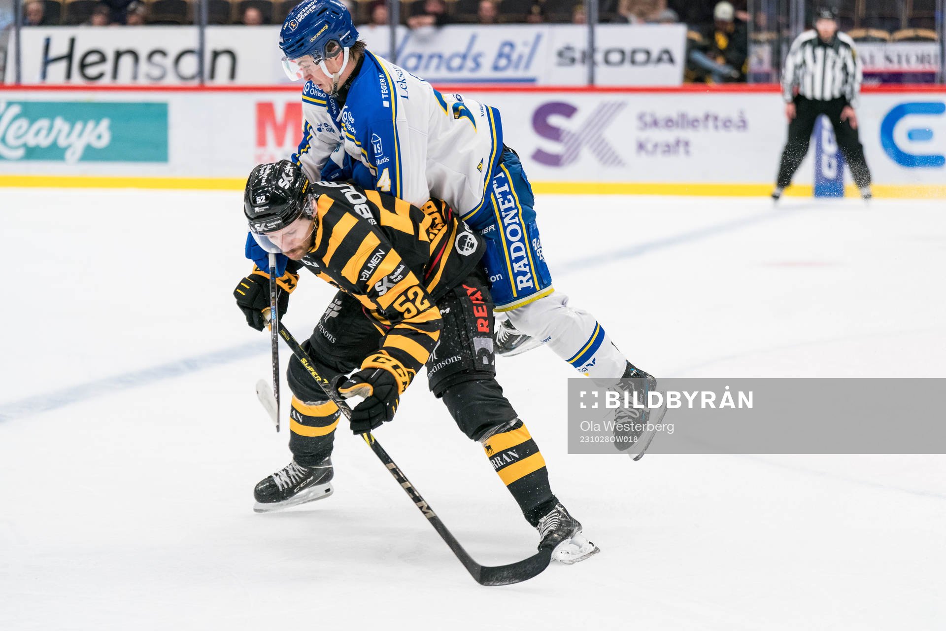 Skellefteås Arvid Lundberg och Leksands Peter Cehlarik