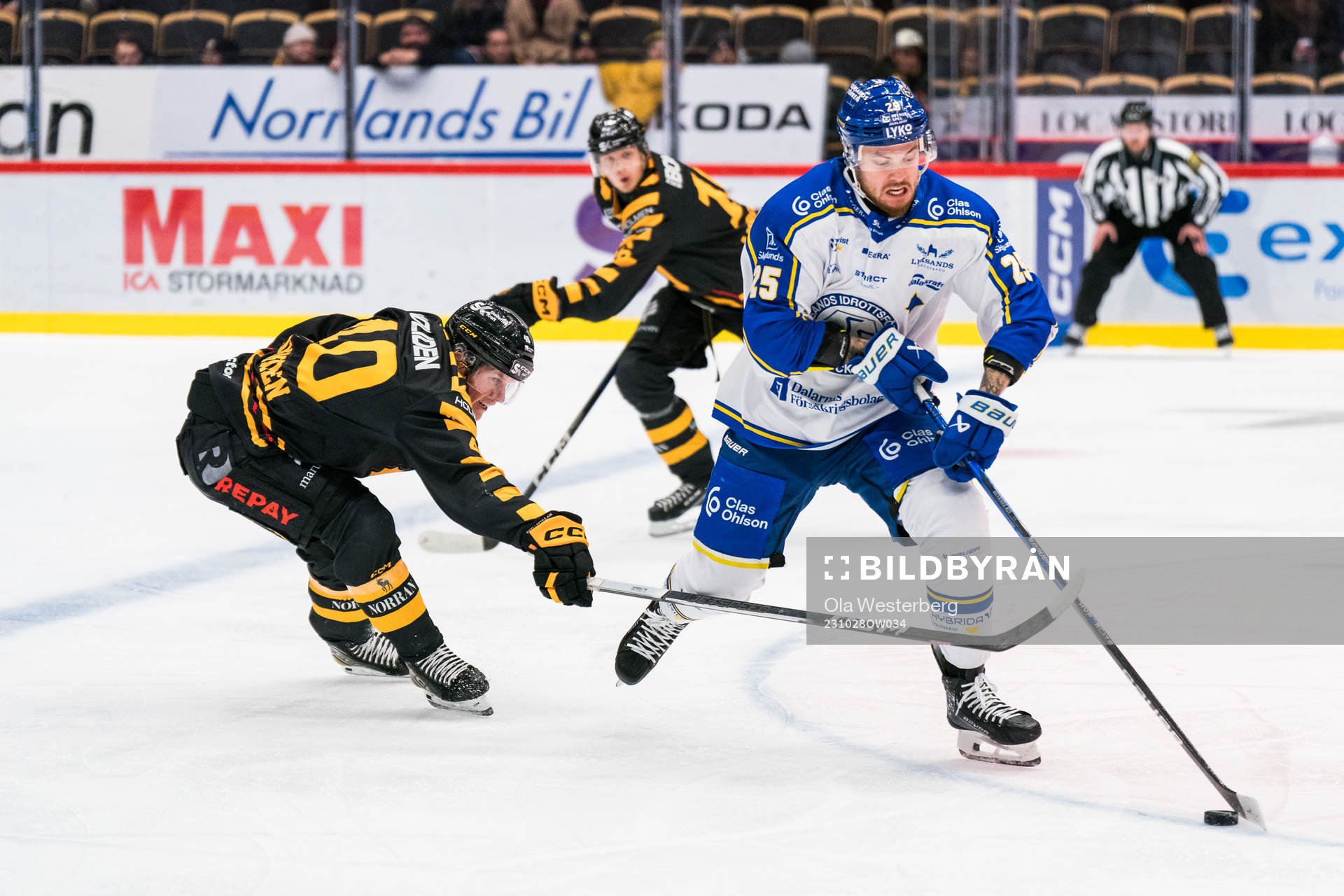 Skellefteås Anton Heikkinen och Leksands Lucas Elvenes