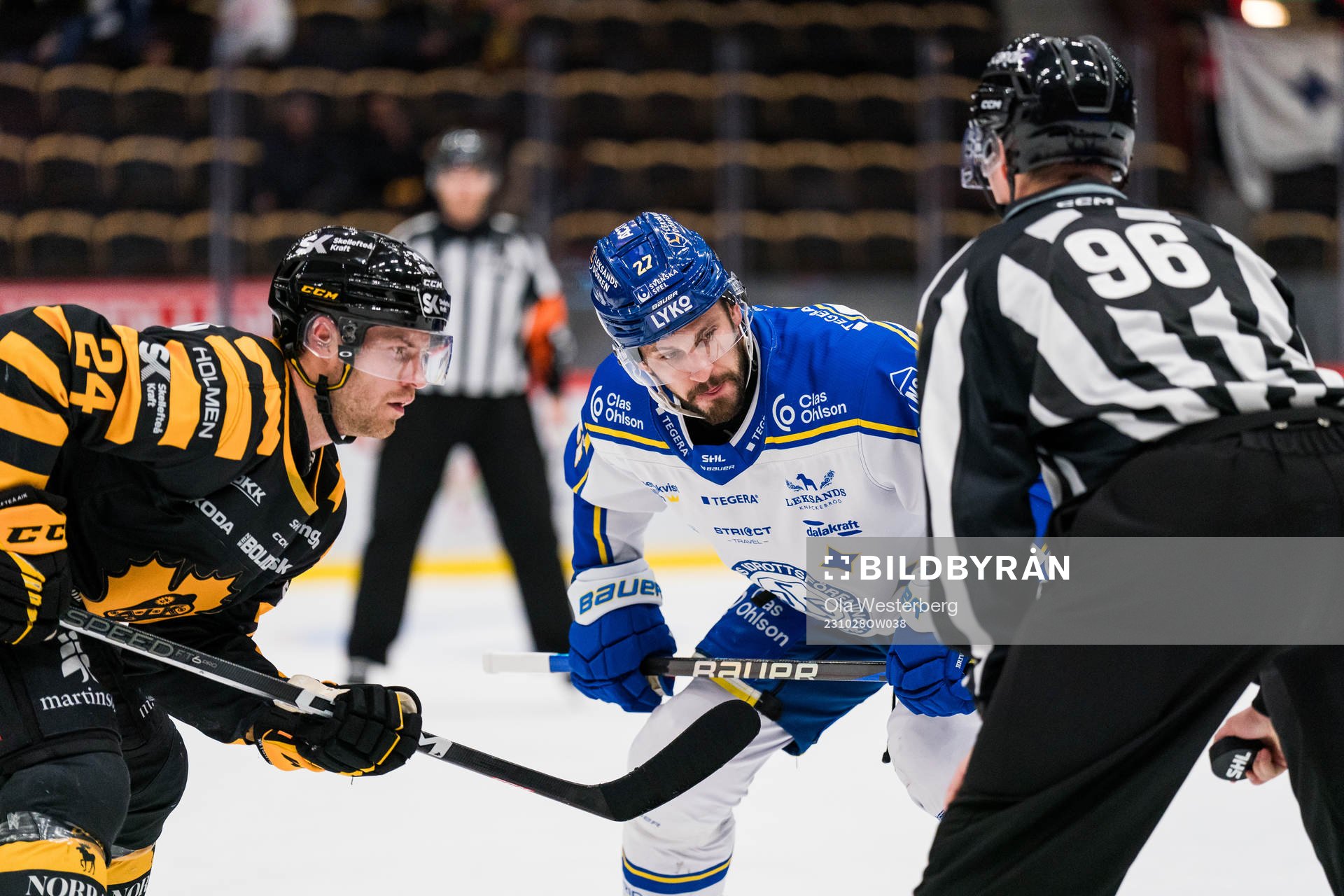 Skellefteås Oscar Lindberg och Leksands Marek Hrivik