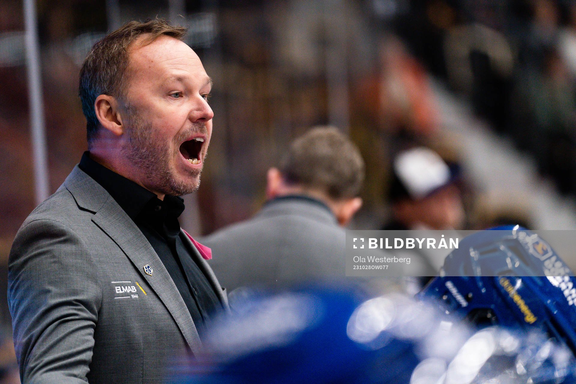 Leksands assisterande tränare Mikael Karlberg