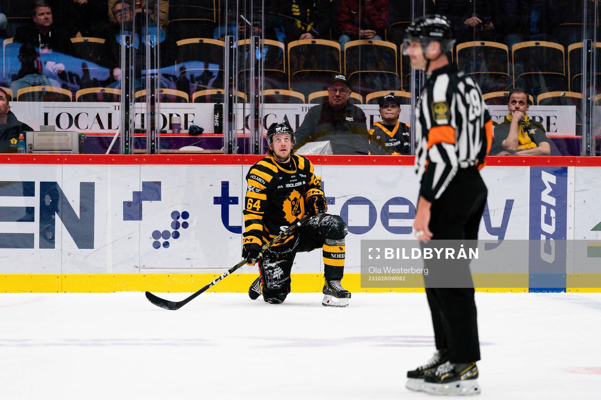 Skellefteås Jonathan Pudas deppar