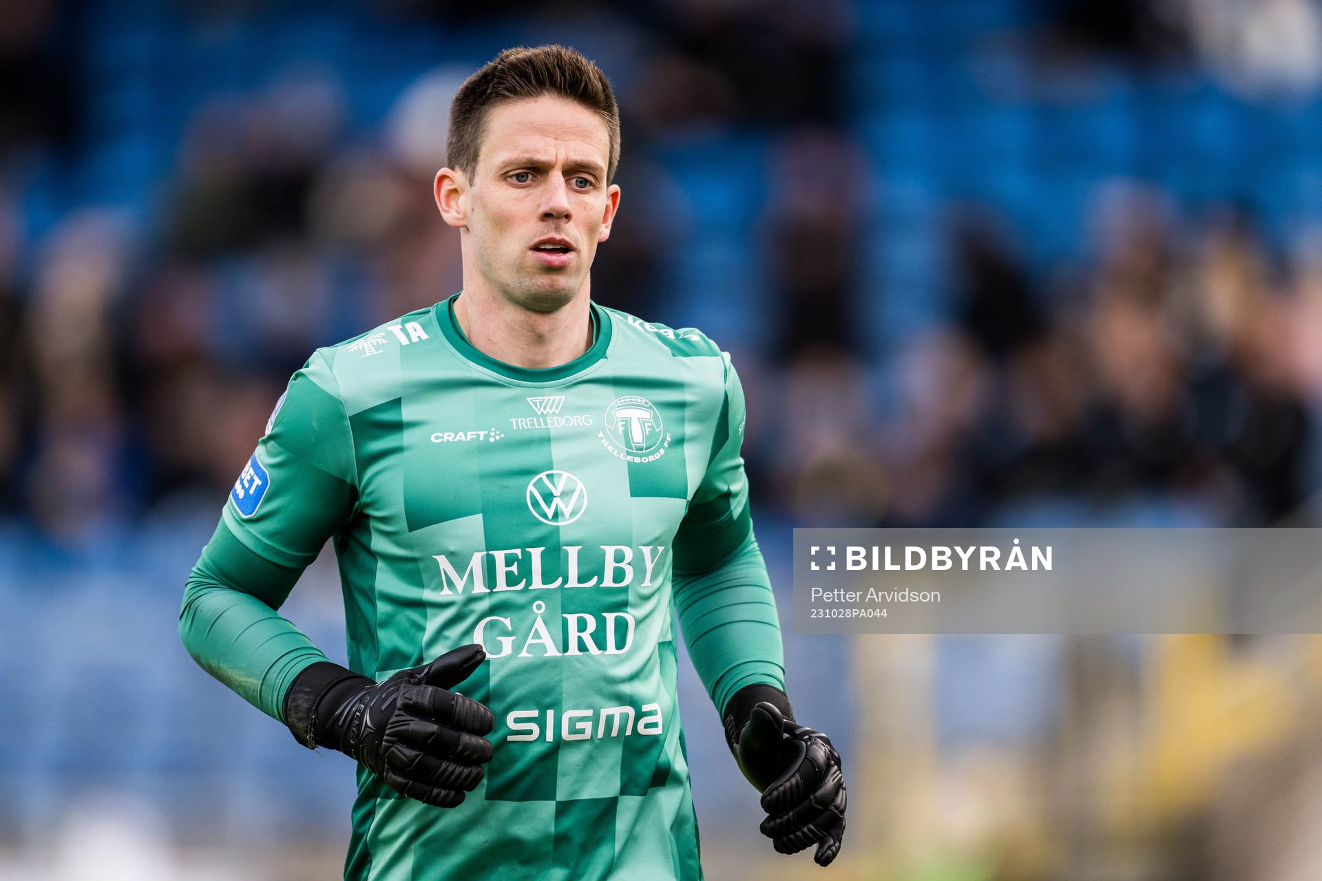 Trelleborgs målvakt Andreas Beck Larsen