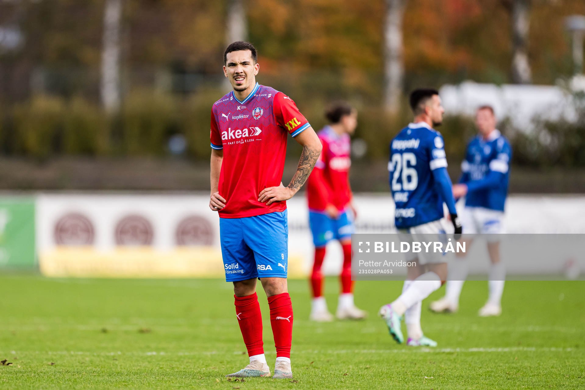 Helsingborgs Lucas Lima deppar
