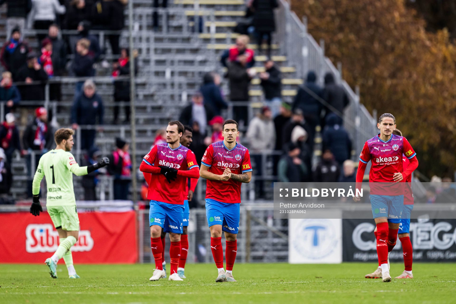 Helsingborgs Adam Hellborg, Lucas Lima och Ervin Gigovic