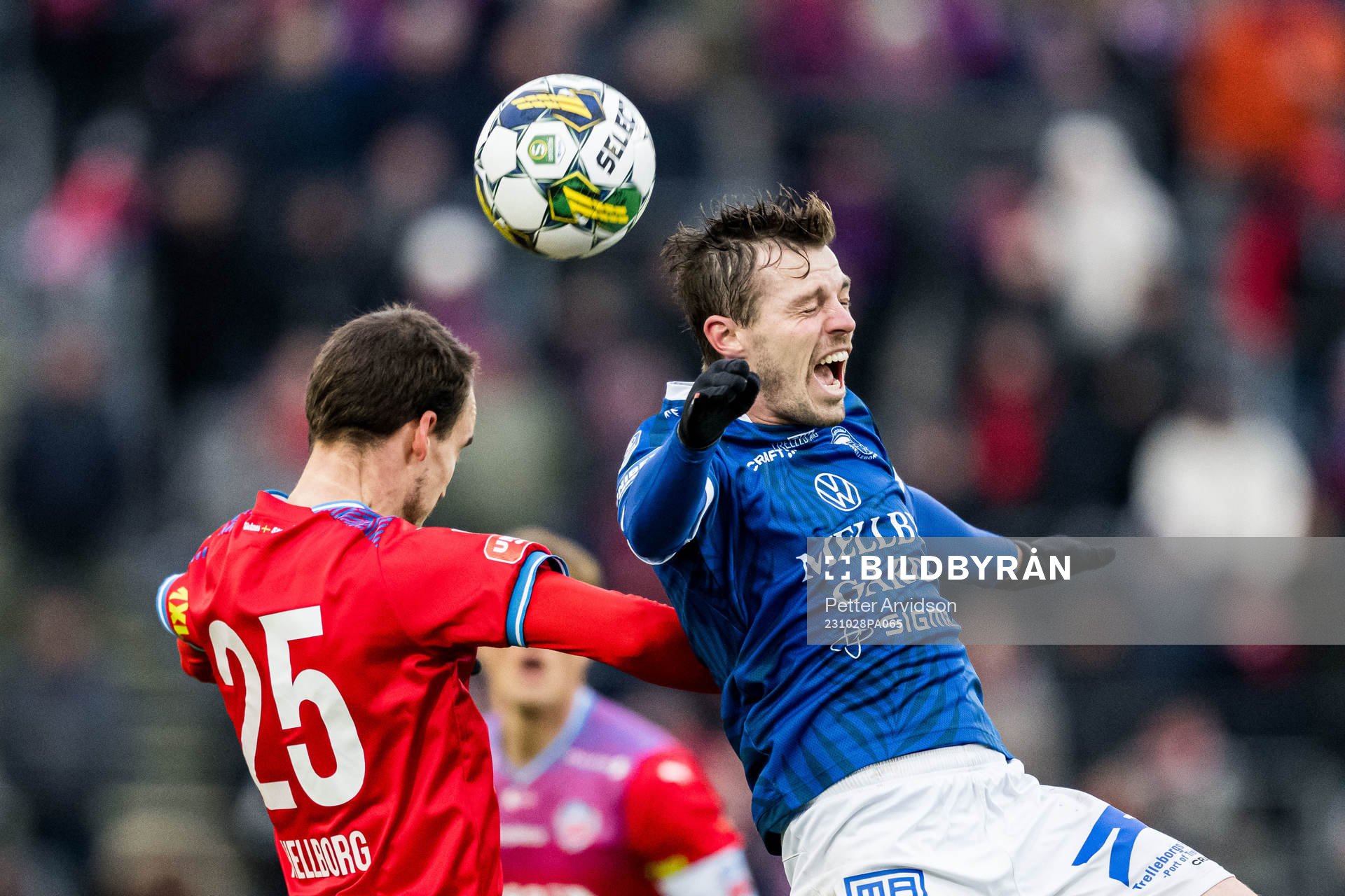 Helsingborgs Adam Hellborg och Trelleborgs Nicolas Mortensen