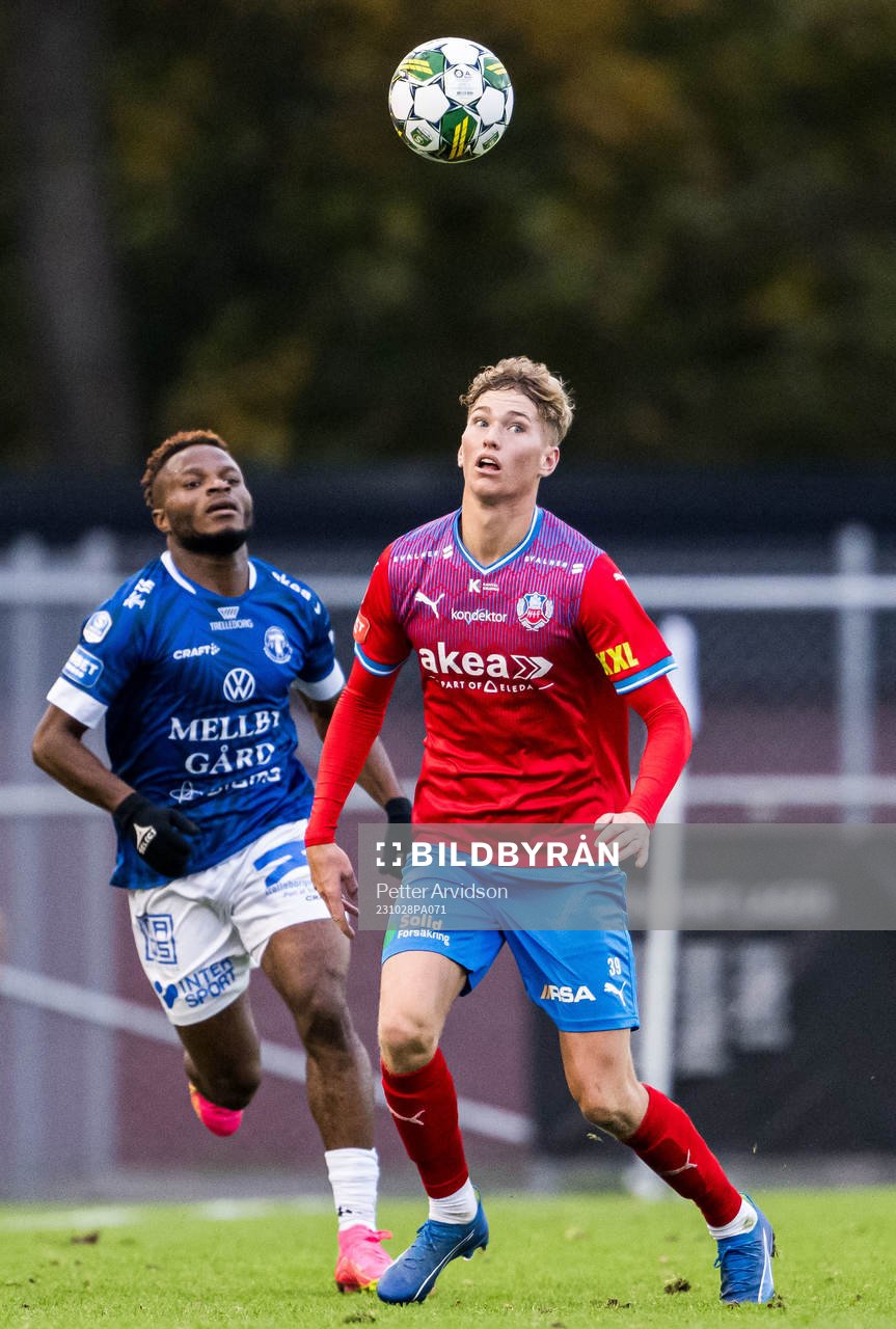 Trelleborgs Henry Offia och Helsingborgs Benjamin Örn