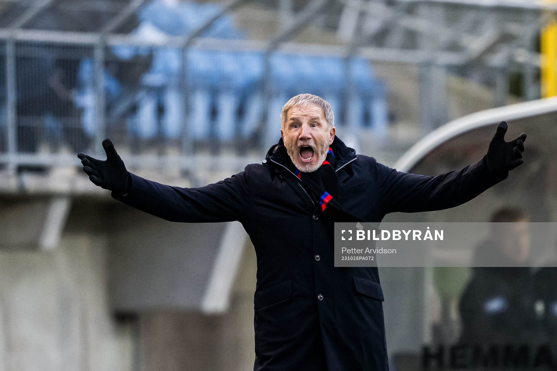 Helsingborgs tränare Stuart Baxter